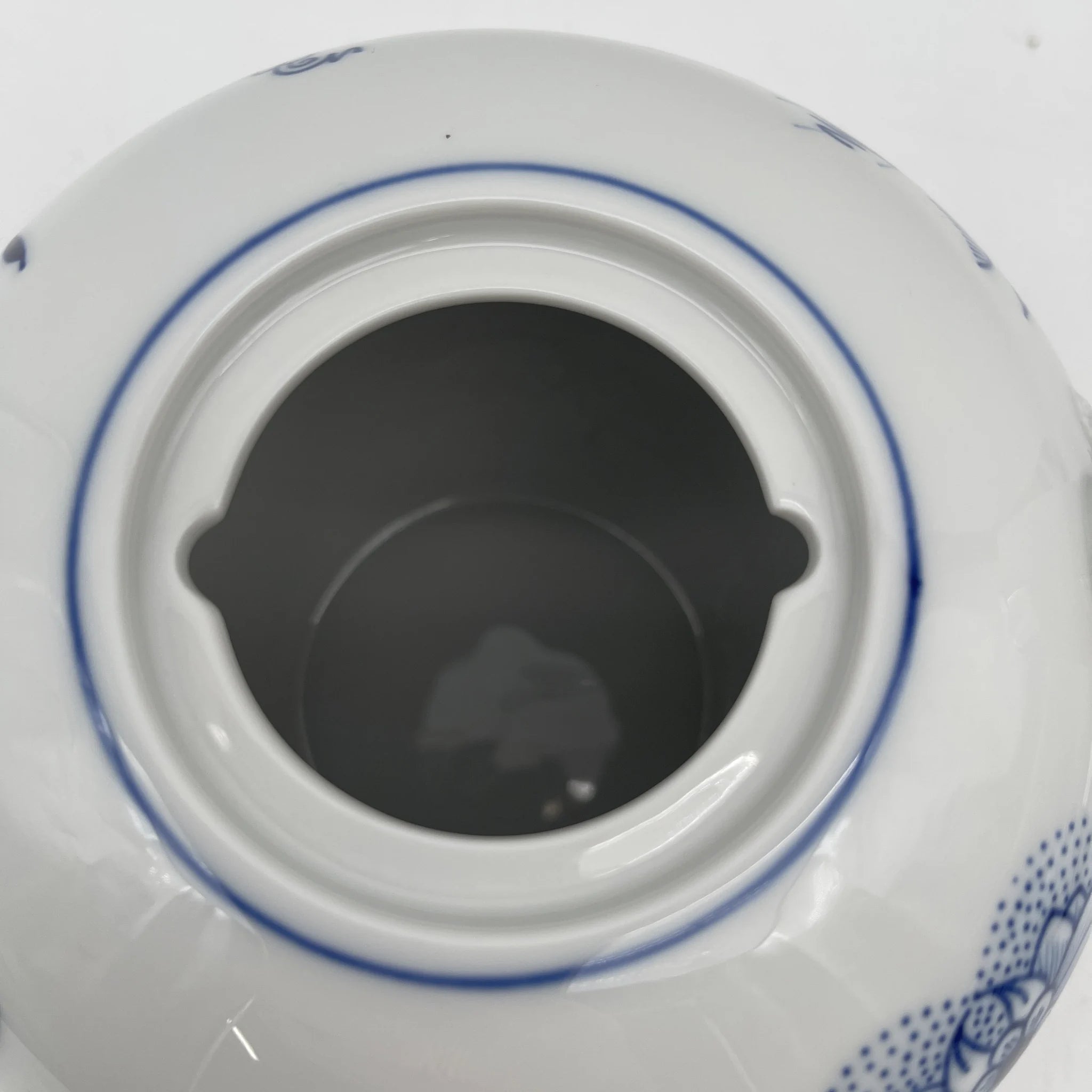 Meissen (マイセン) / ティーセット (ティーポット, クリーマー, シュガーポット) / Blue Onion / 推定20C後期 / 磁器 / ドイツ / [リユース]