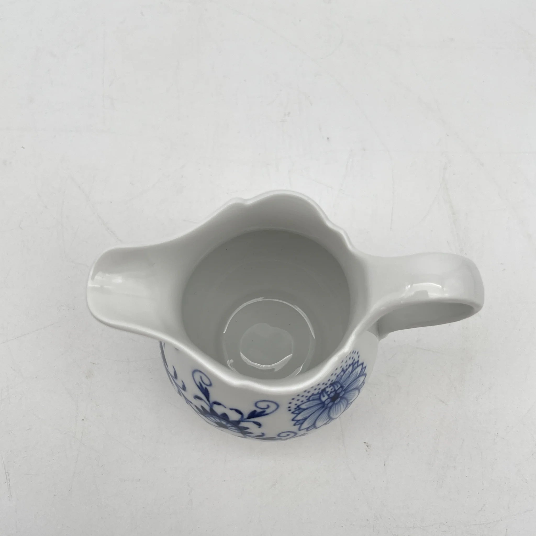 Meissen (マイセン) / ティーセット (ティーポット, クリーマー, シュガーポット) / Blue Onion / 推定20C後期 / 磁器 / ドイツ / [リユース]