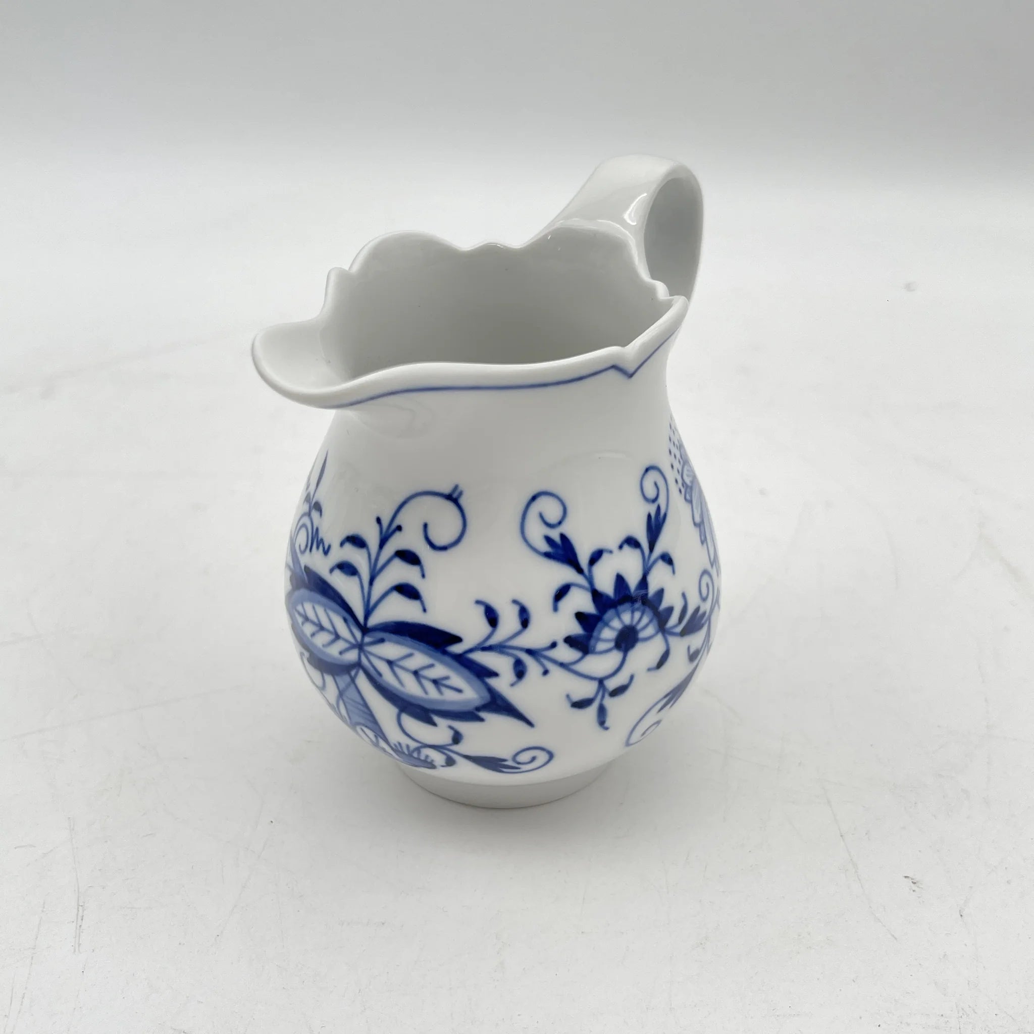 Meissen (マイセン) / ティーセット (ティーポット, クリーマー, シュガーポット) / Blue Onion / 推定20C後期 / 磁器 / ドイツ / [リユース]