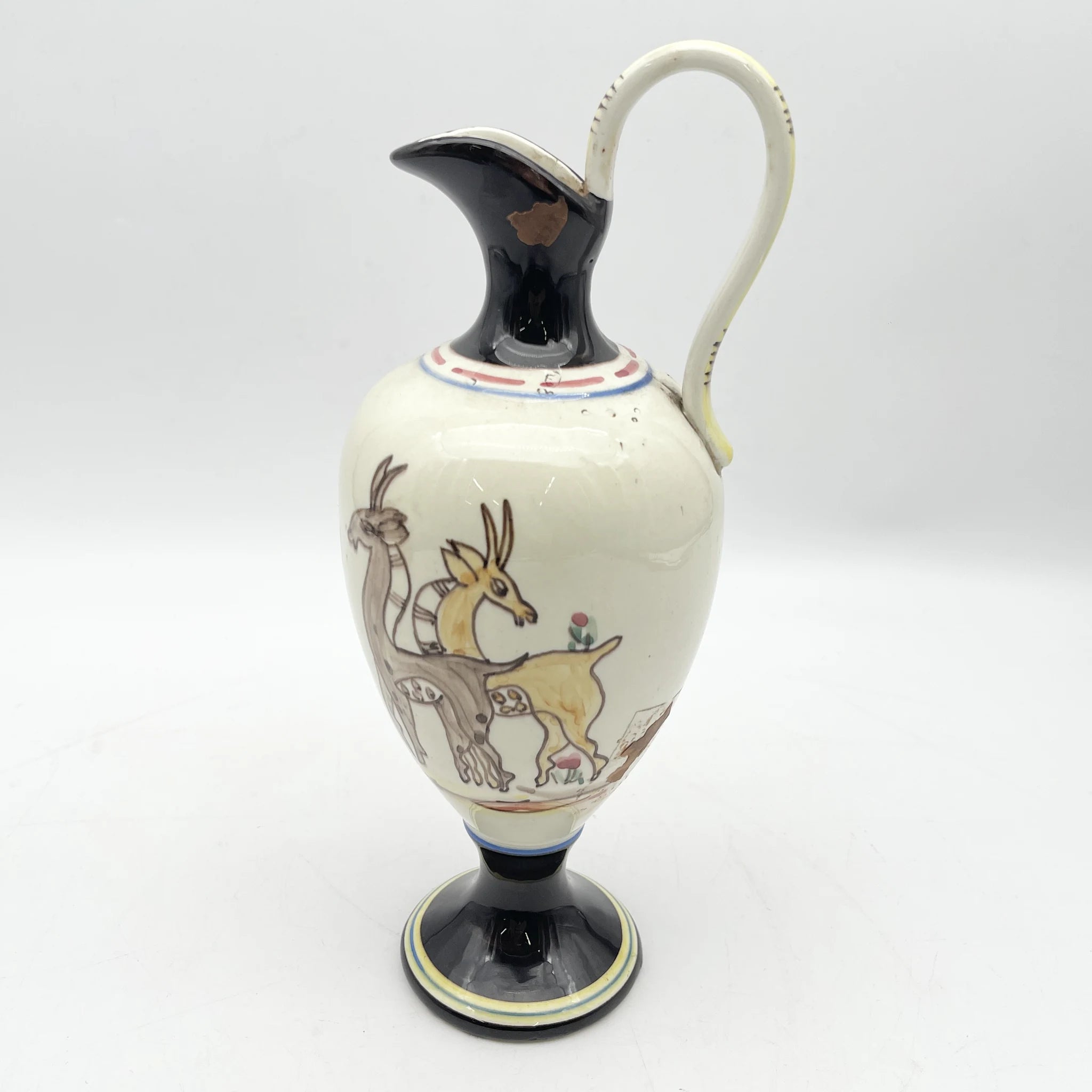 [Vintage] Pitcher / Estimated mid-20C / Pottery / Italy