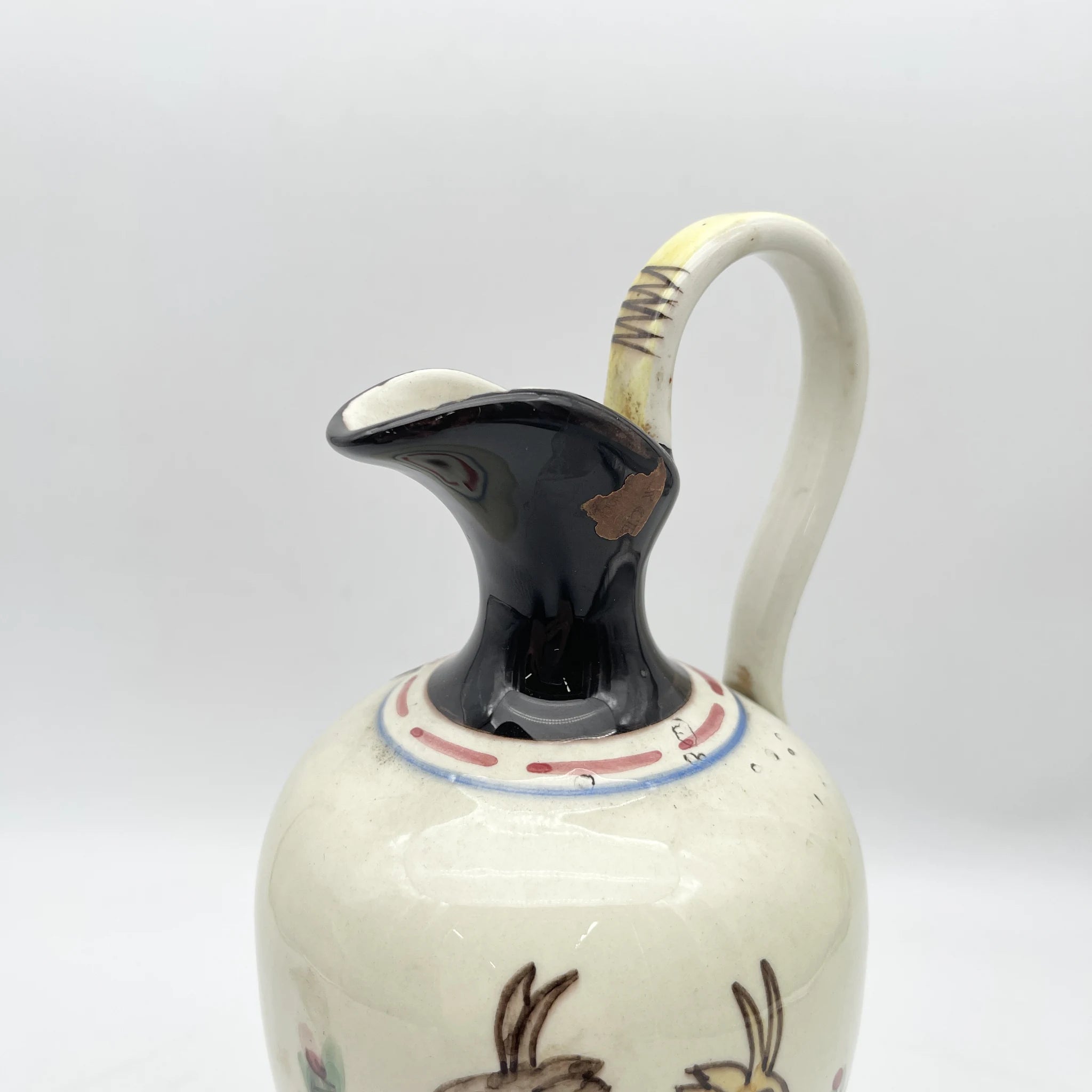 [Vintage] Pitcher / Estimated mid-20C / Pottery / Italy