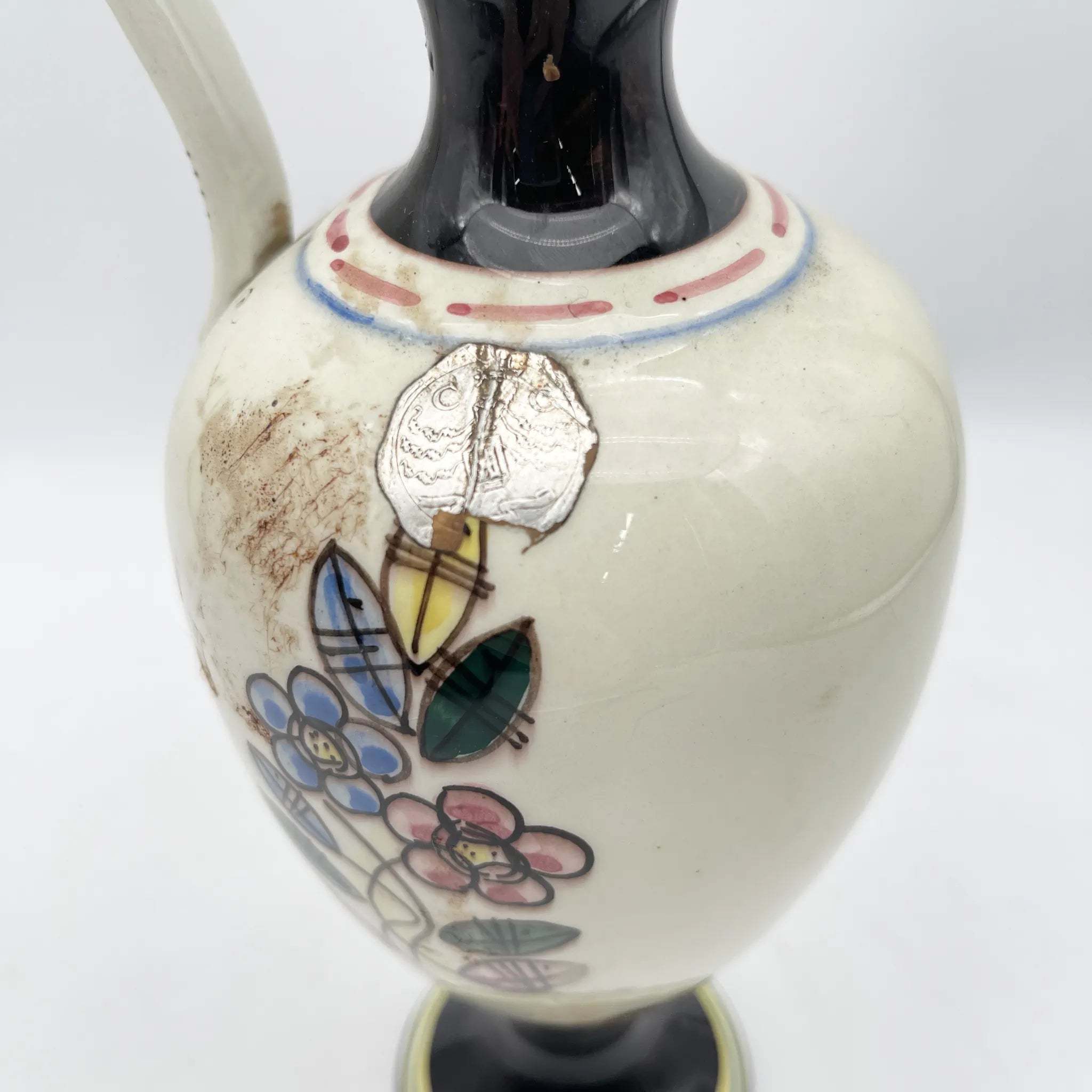 [Vintage] Pitcher / Estimated mid-20C / Pottery / Italy