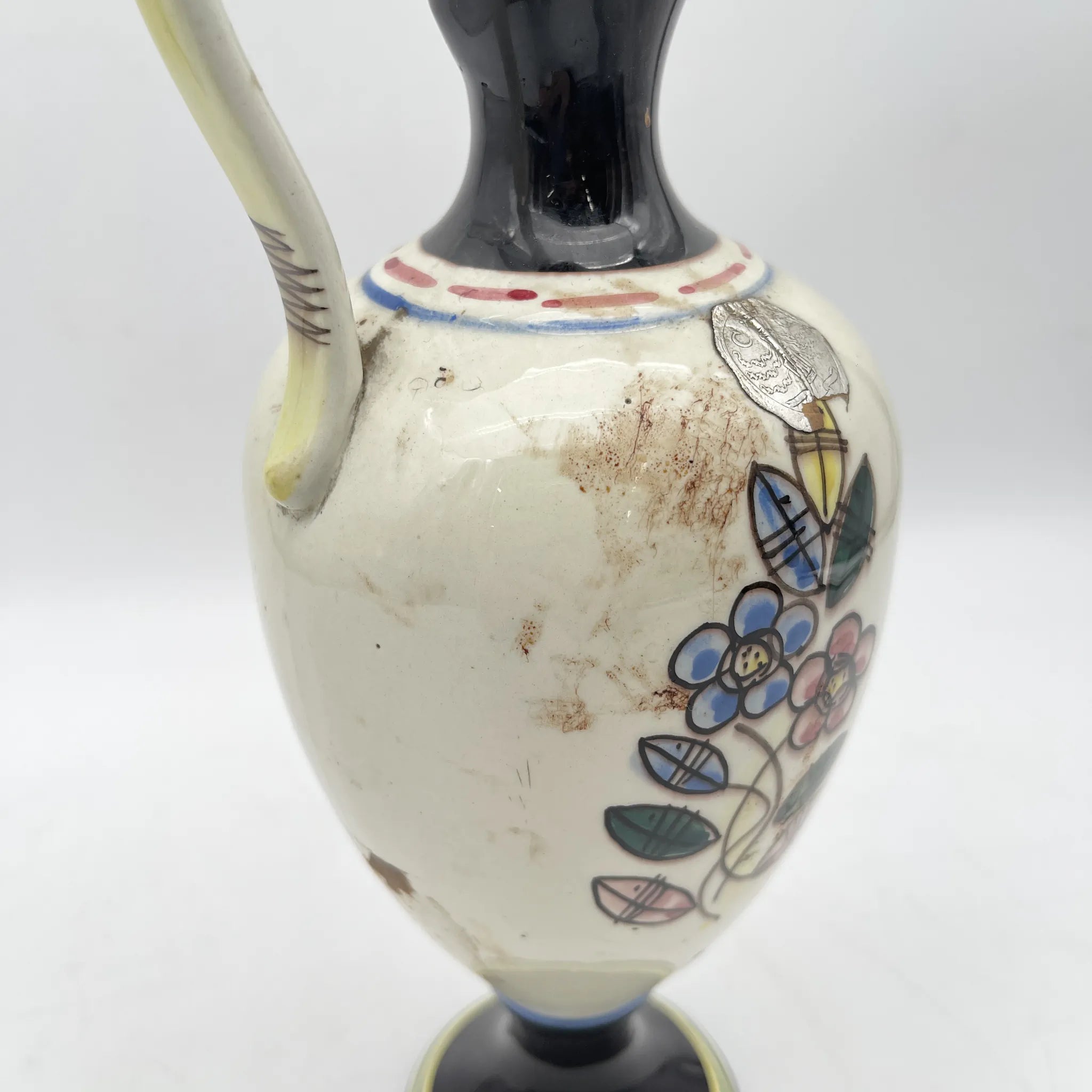 [Vintage] Pitcher / Estimated mid-20C / Pottery / Italy