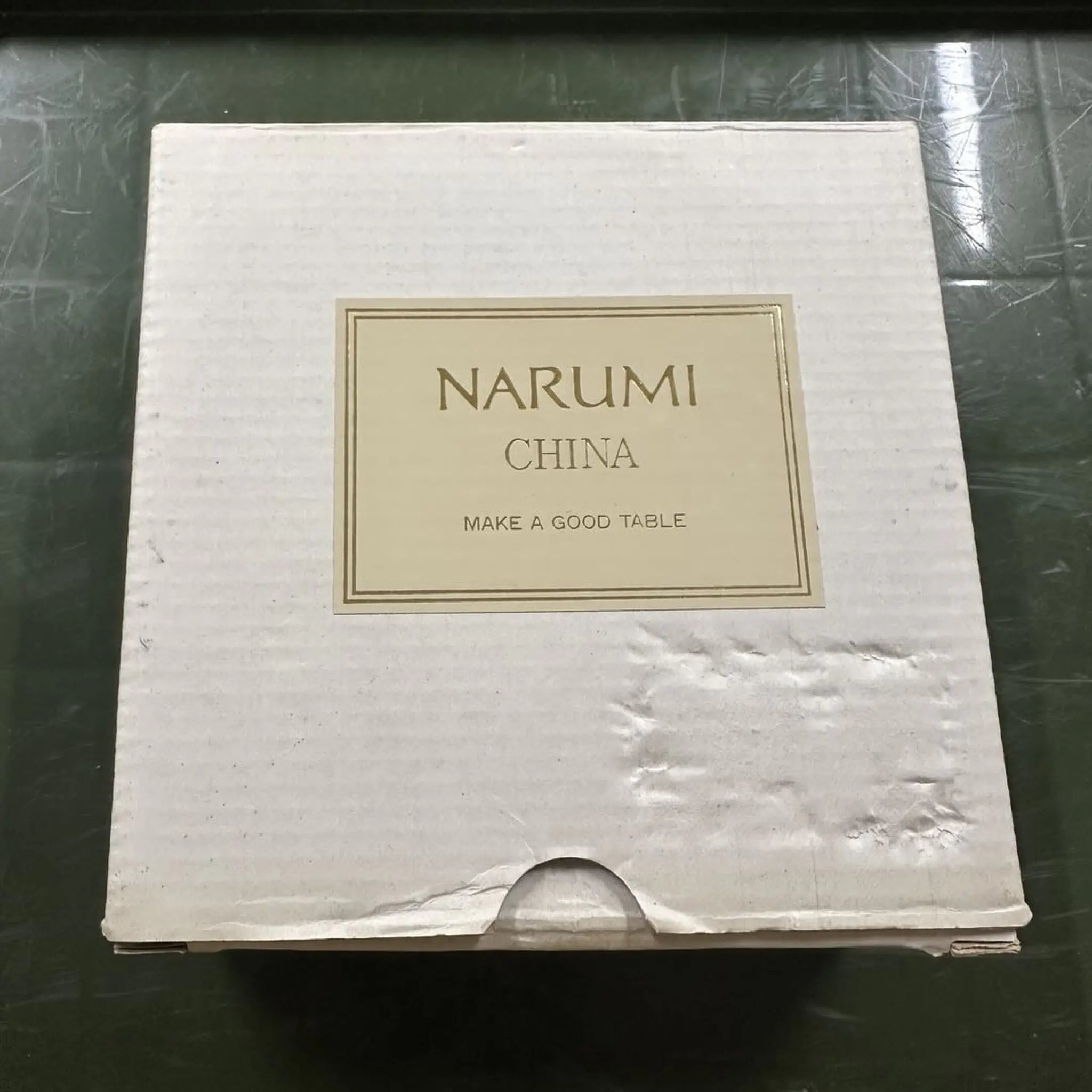 【リユース】 スパイスボトル / NARUMI(ナルミ) / ゾウ / Bone China / 日本 / 未使用 / 箱付き