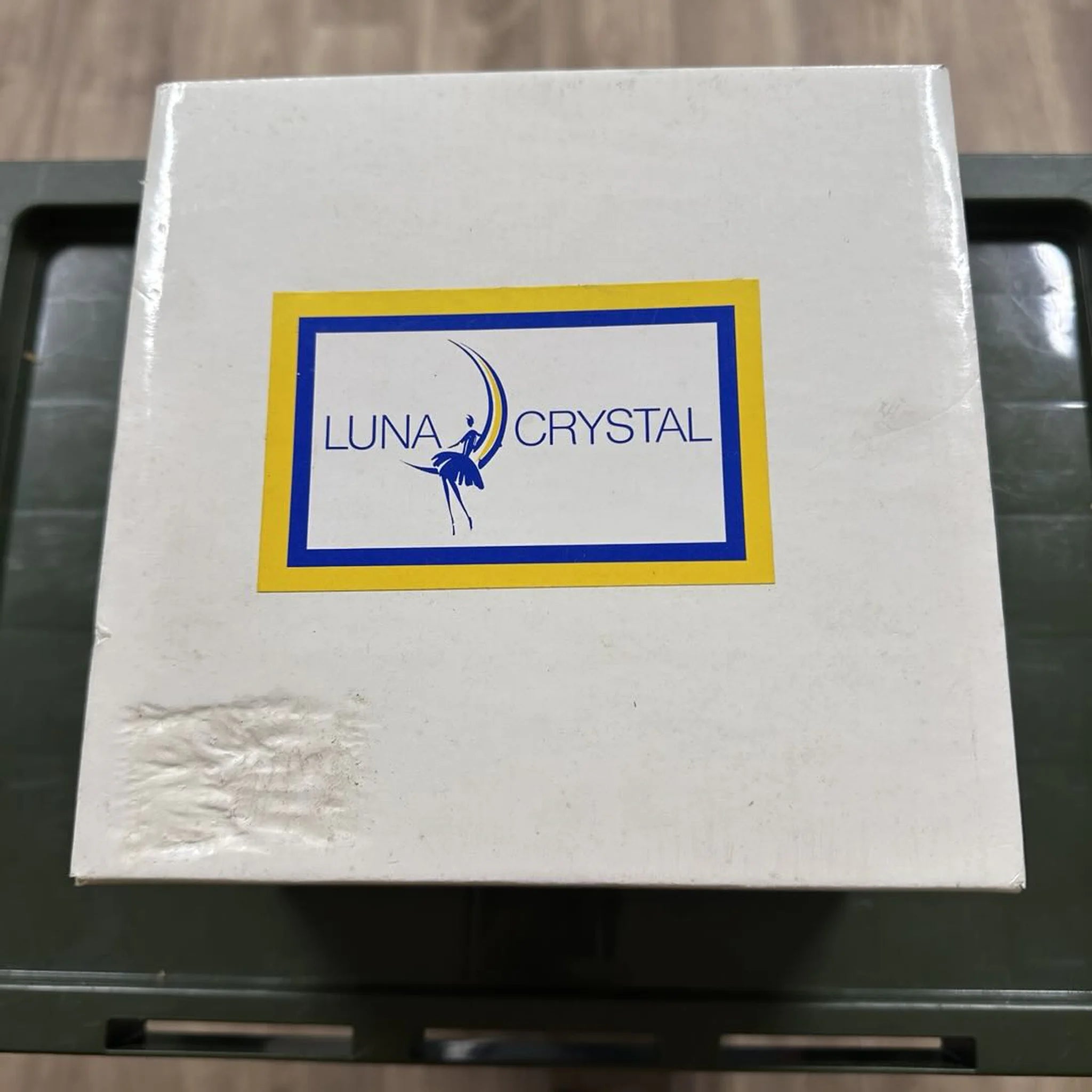 【リユース】 中鉢 5P / LUNA CRYSTAL / 未使用 / 箱付き