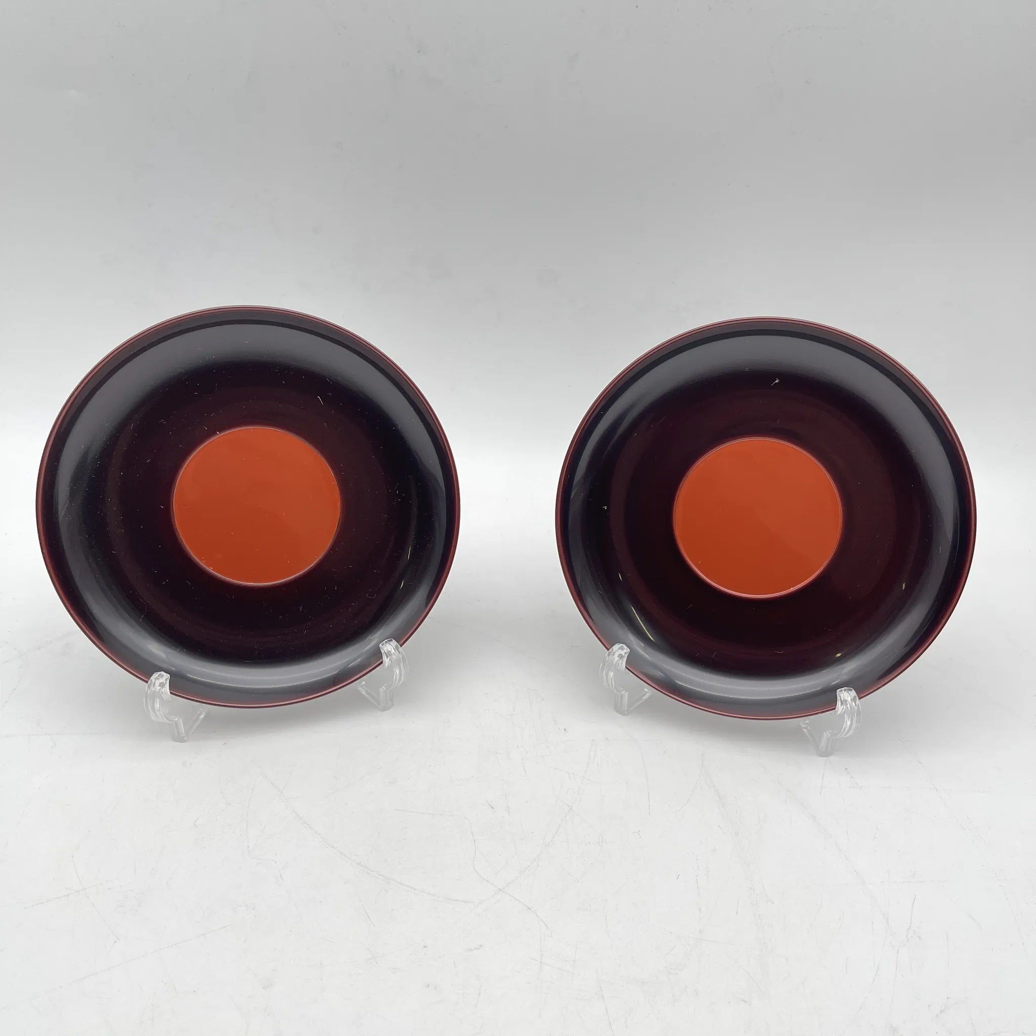 象彦 / 茶托5P / 推定20C後期 / 漆器 / 日本 / 箱付 / [リユース]