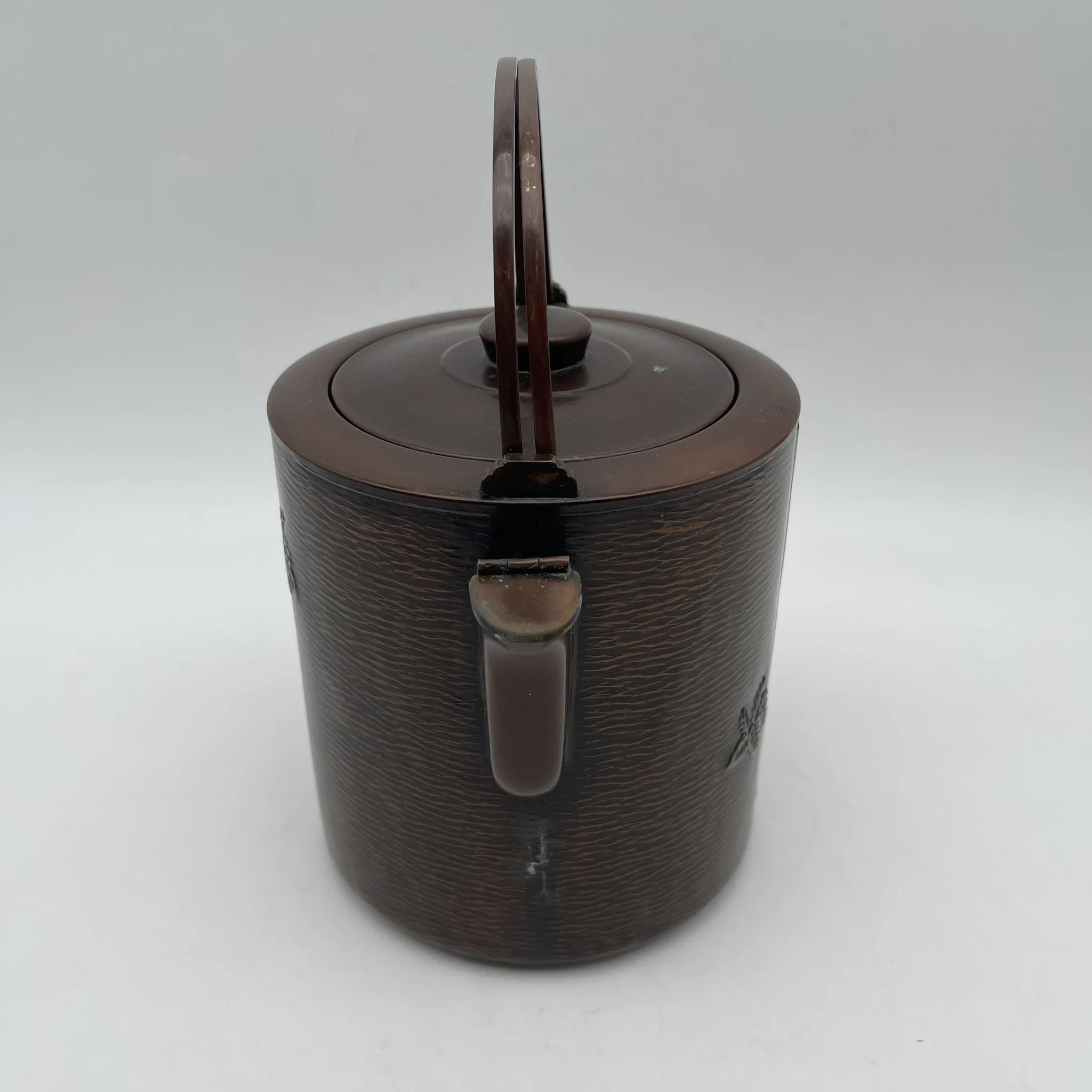 [Vintage] Mizutsugi (water note) / Konseido / Estimated late 20C / Copper / Japan / Kiri pattern, hammered