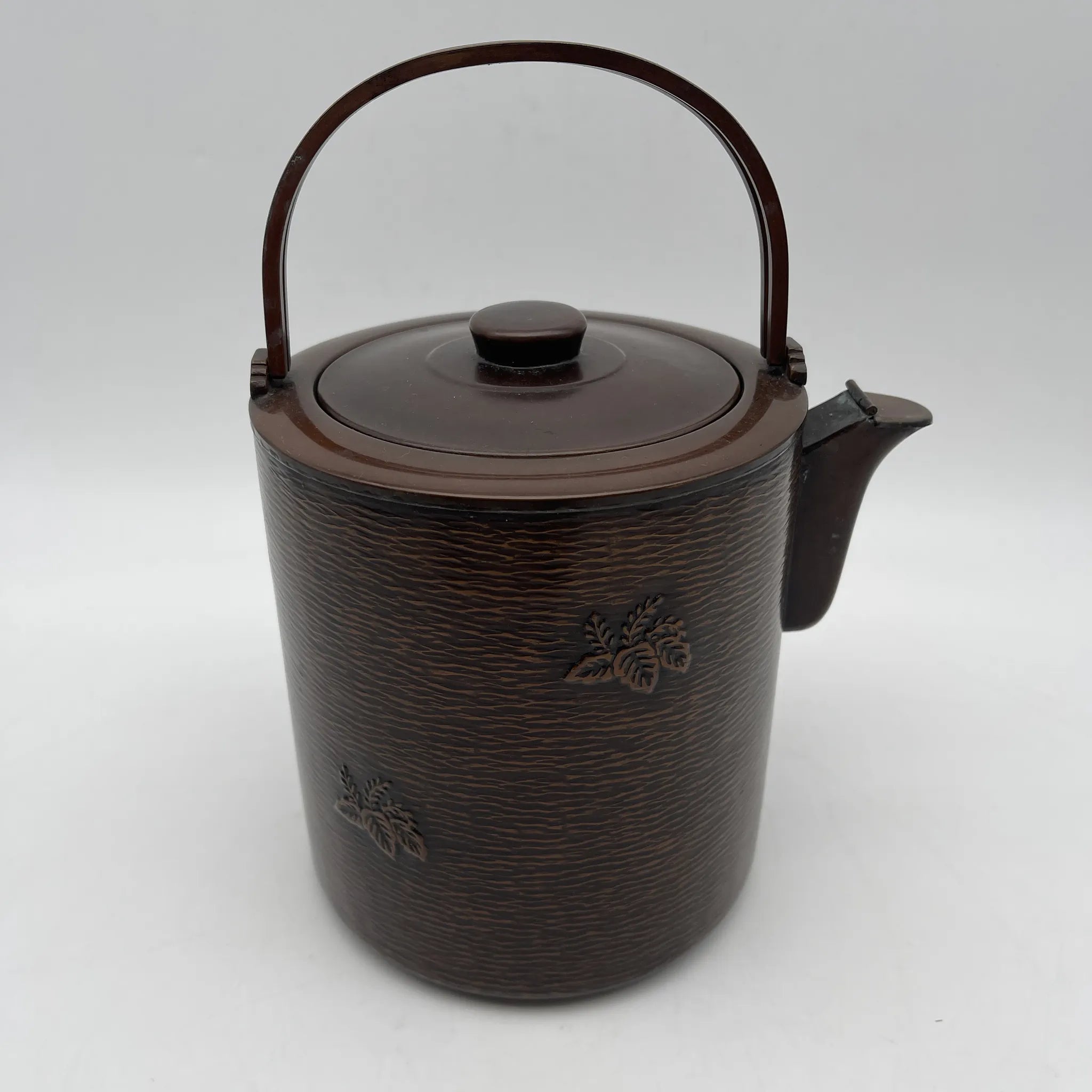[Vintage] Mizutsugi (water note) / Konseido / Estimated late 20C / Copper / Japan / Kiri pattern, hammered