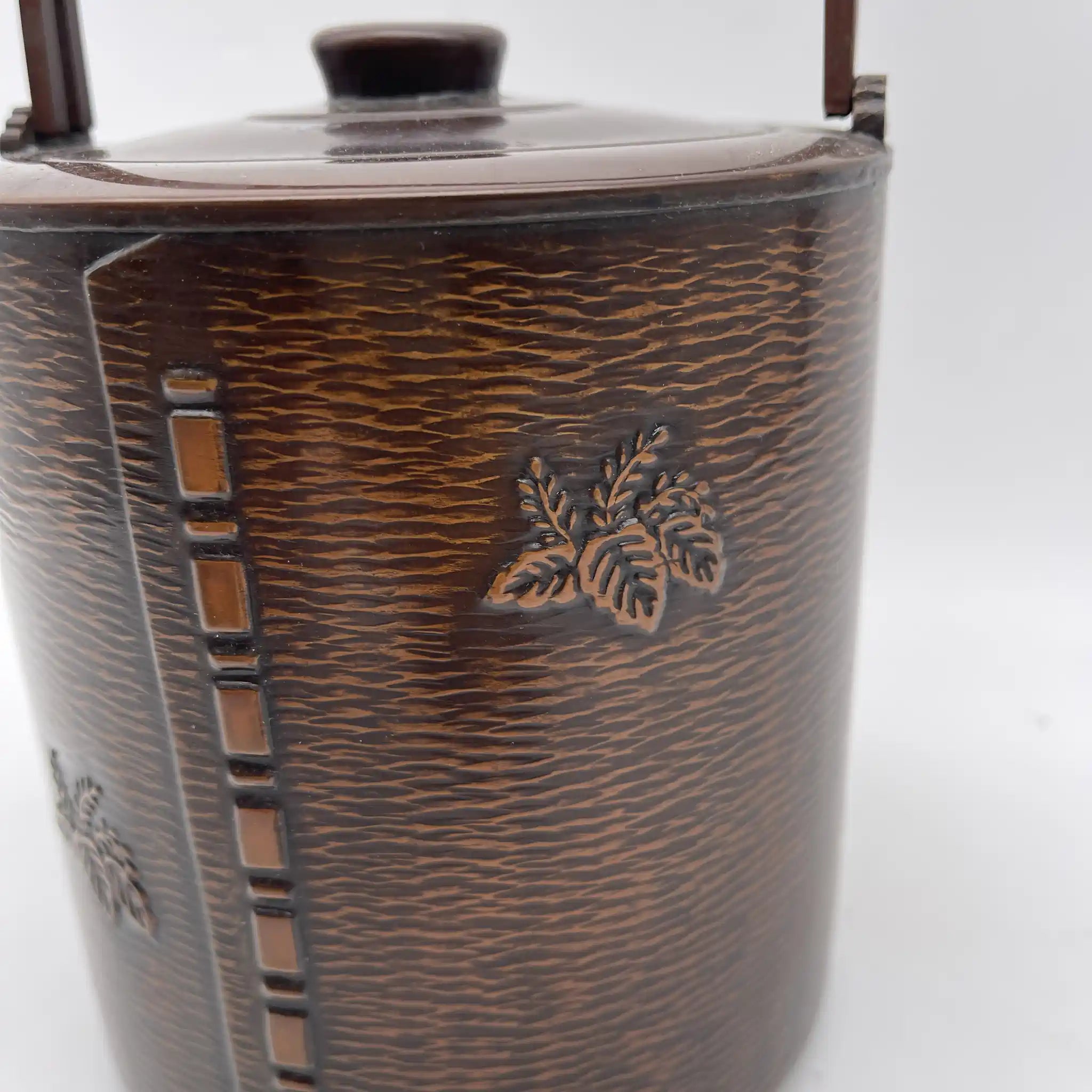 [Vintage] Mizutsugi (water note) / Konseido / Estimated late 20C / Copper / Japan / Kiri pattern, hammered