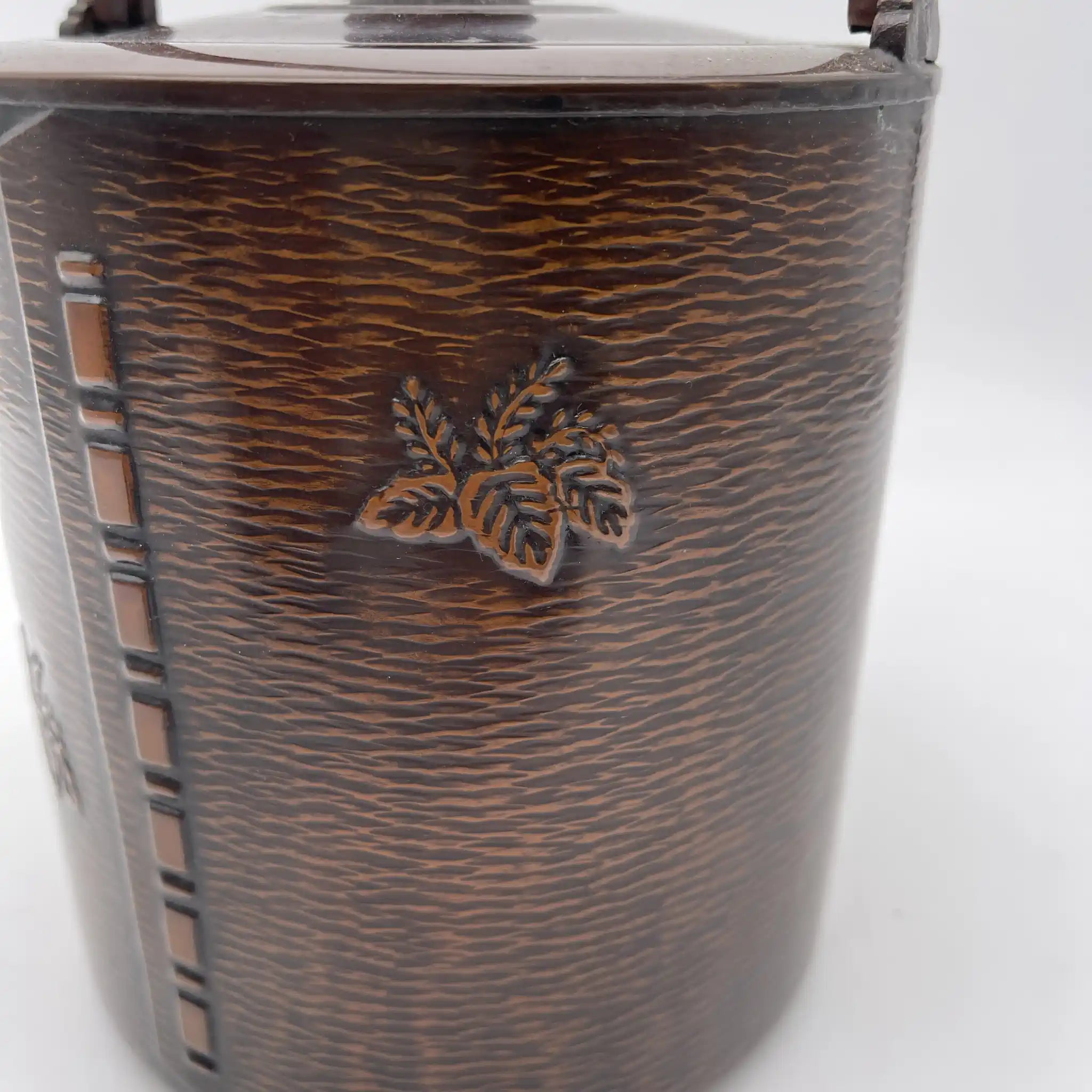 [Vintage] Mizutsugi (water note) / Konseido / Estimated late 20C / Copper / Japan / Kiri pattern, hammered