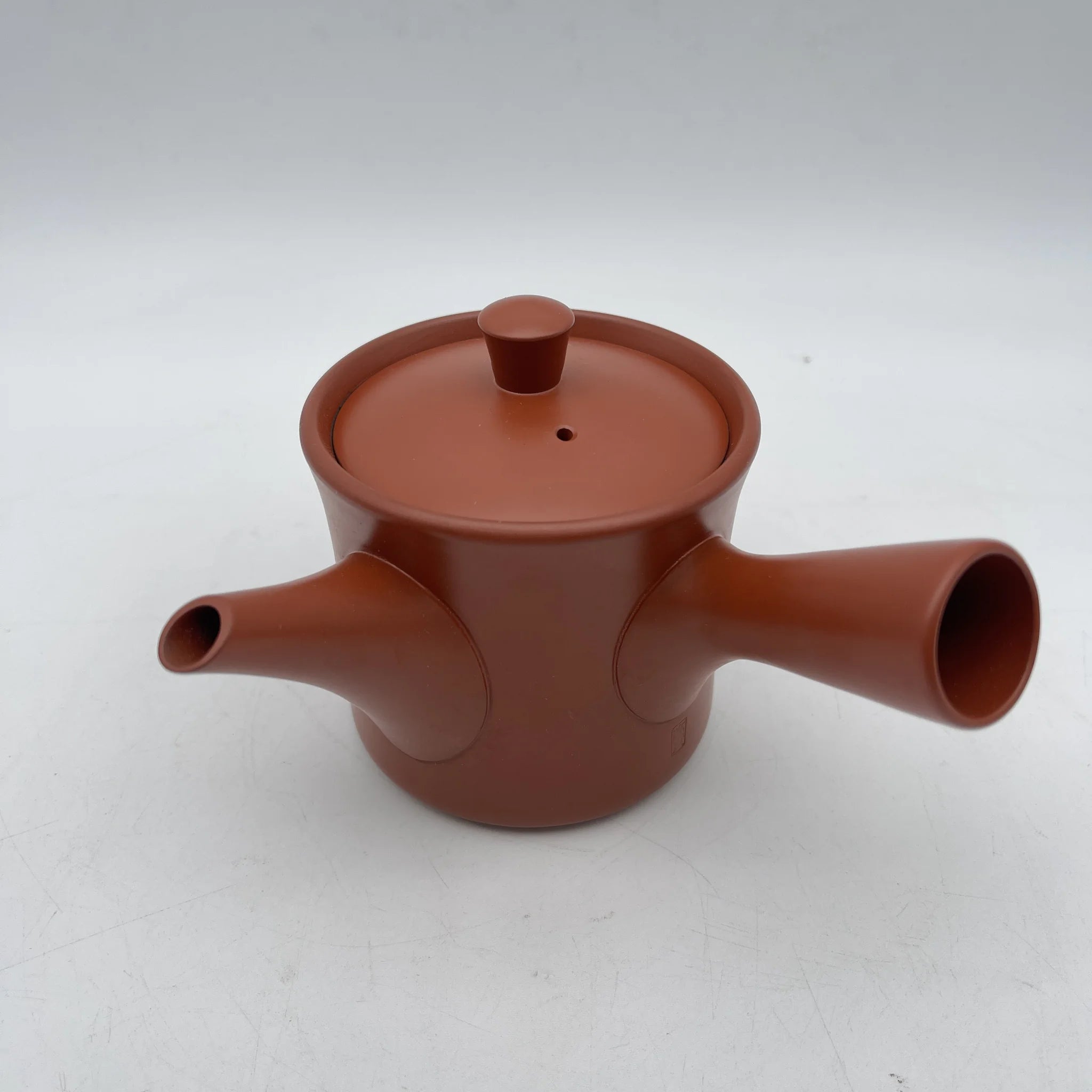 【リユース】 急須 (茶注) / 高資 / 常滑焼 / 推定20C後期 / 磁器 / 日本 / 朱泥, 梅