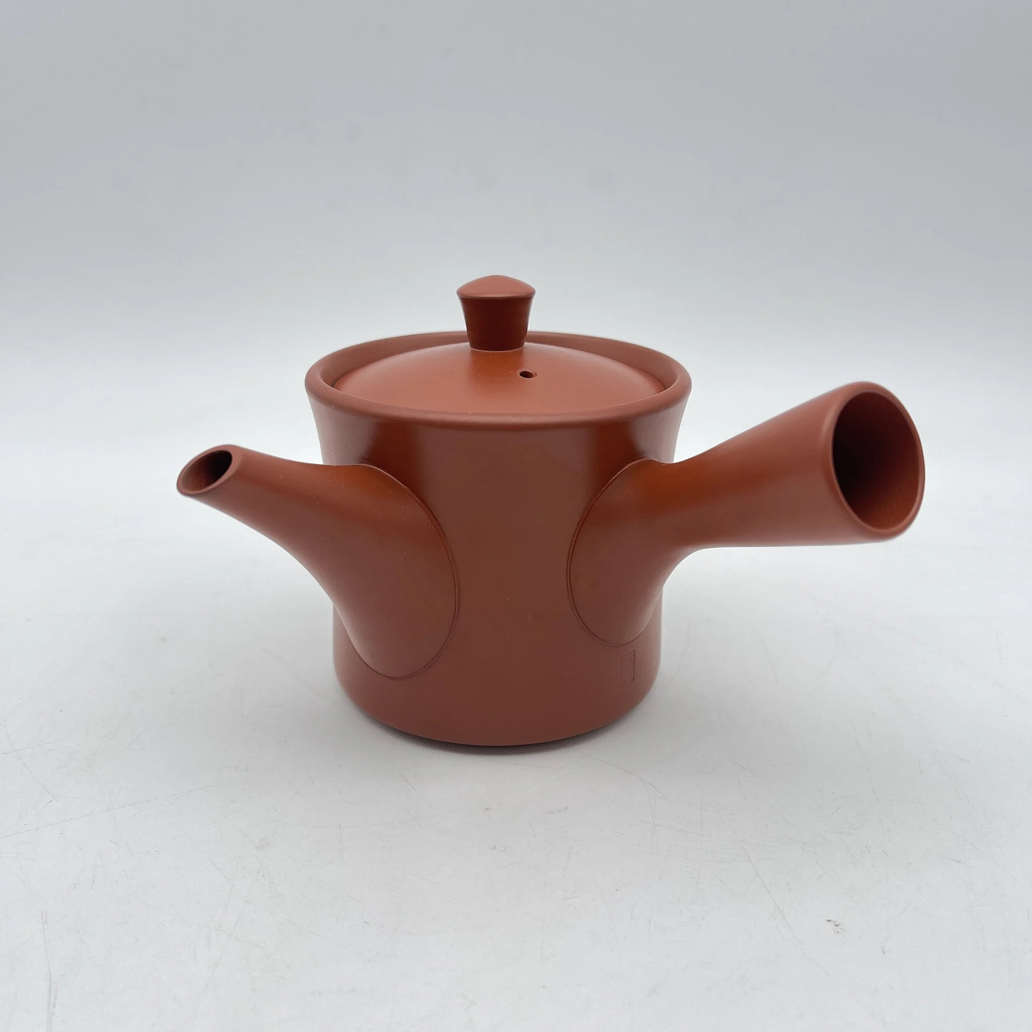 【リユース】 急須 (茶注) / 高資 / 常滑焼 / 推定20C後期 / 磁器 / 日本 / 朱泥, 梅