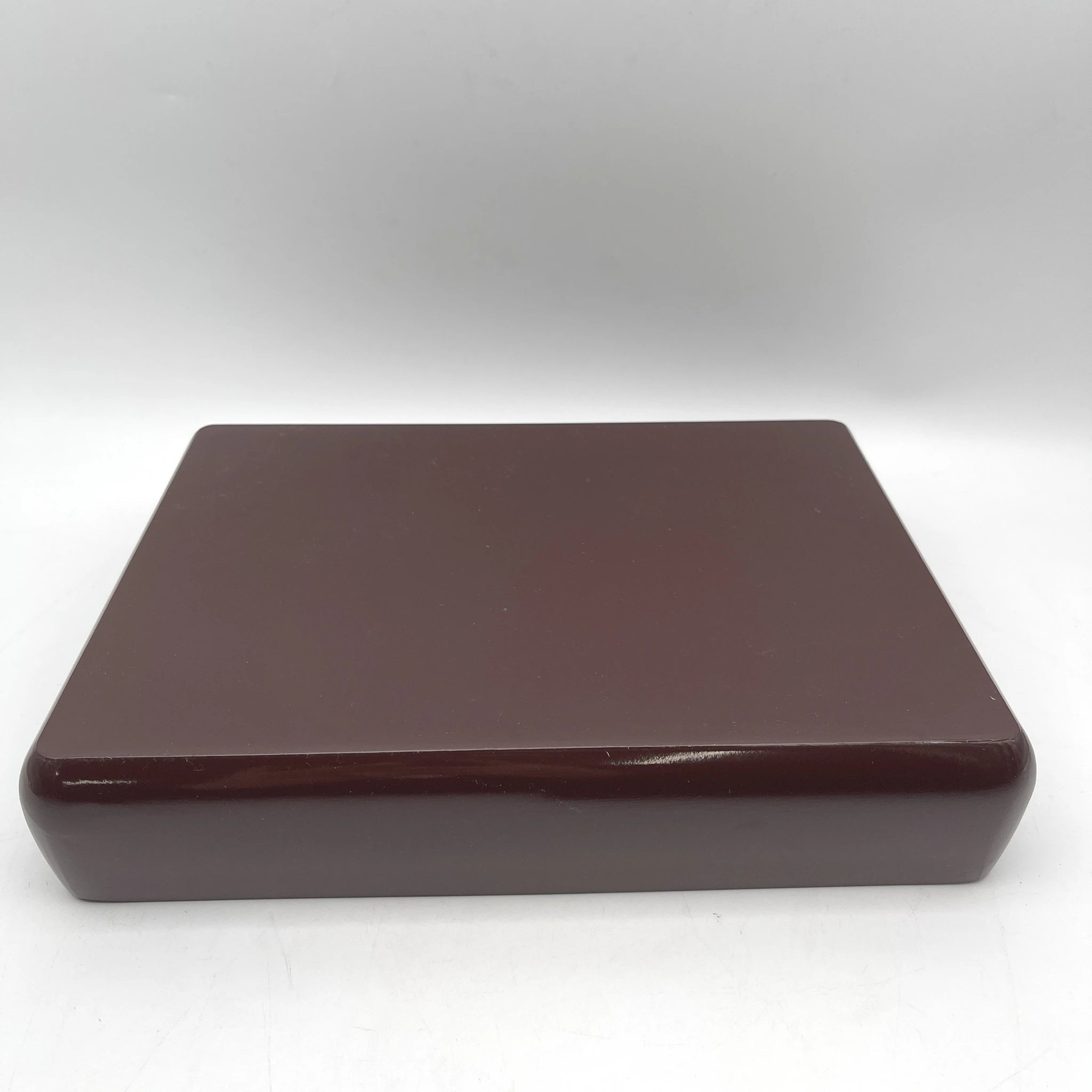 [Reuse] Paperback box (document case) / Estimated late 20C / Lacquerware / Japan / Peony