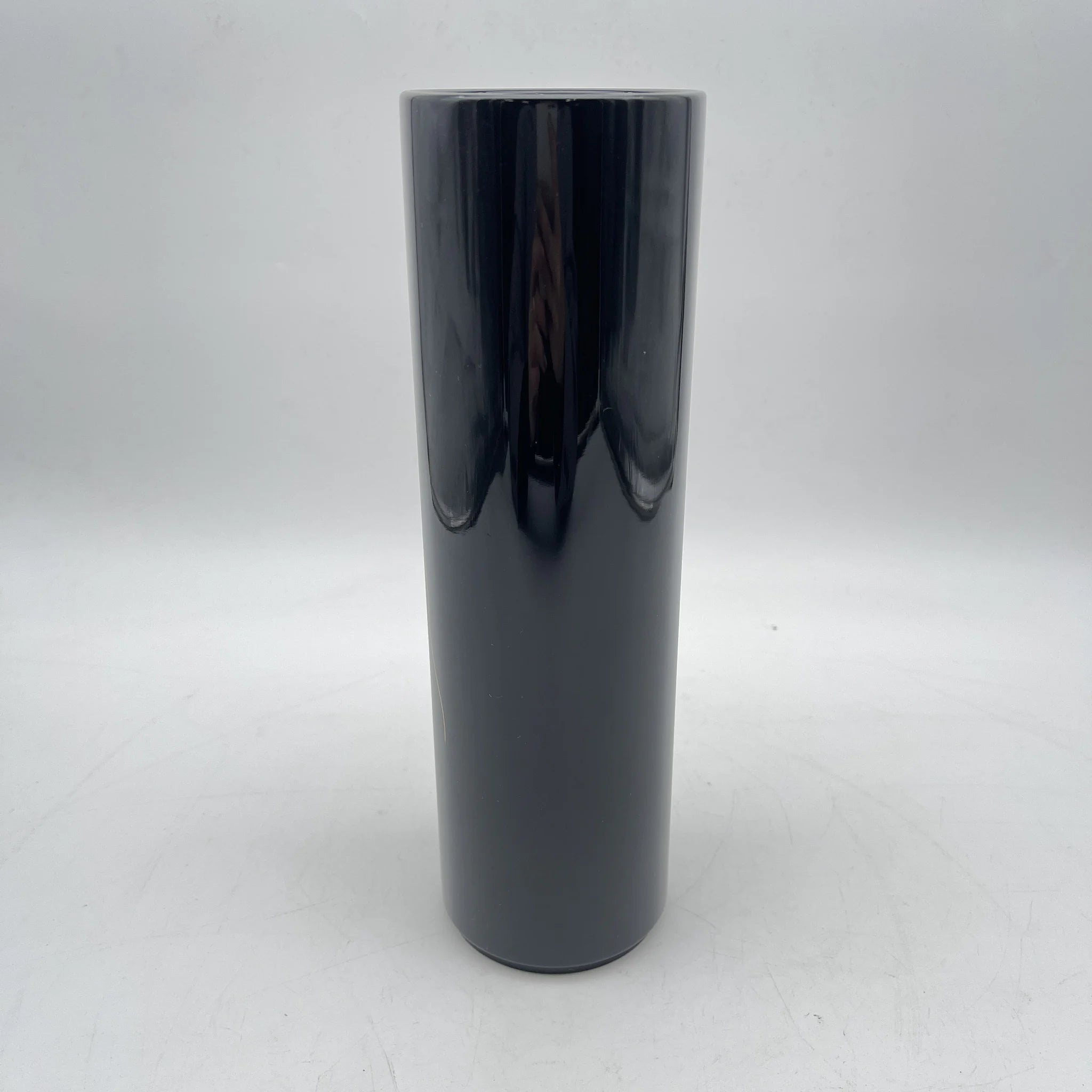 [Vintage] Flower vase / Kihachi / Yamanaka lacquerware / Estimated 1970-80s / Lacquerware / Japan / Copper drop included, box included, ivy