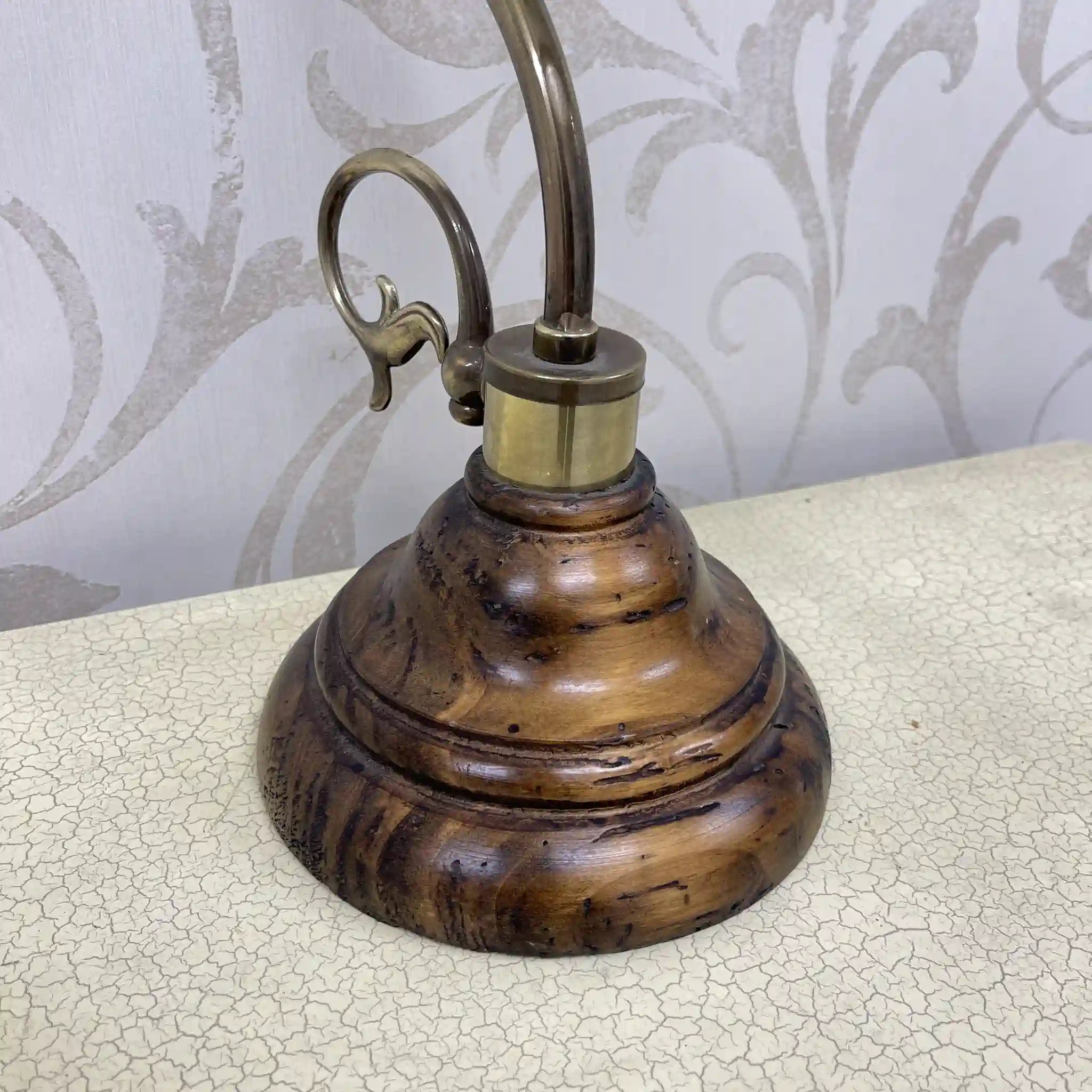 [Vintage] Table lamp / Estimated late 20C / Glass / Europe