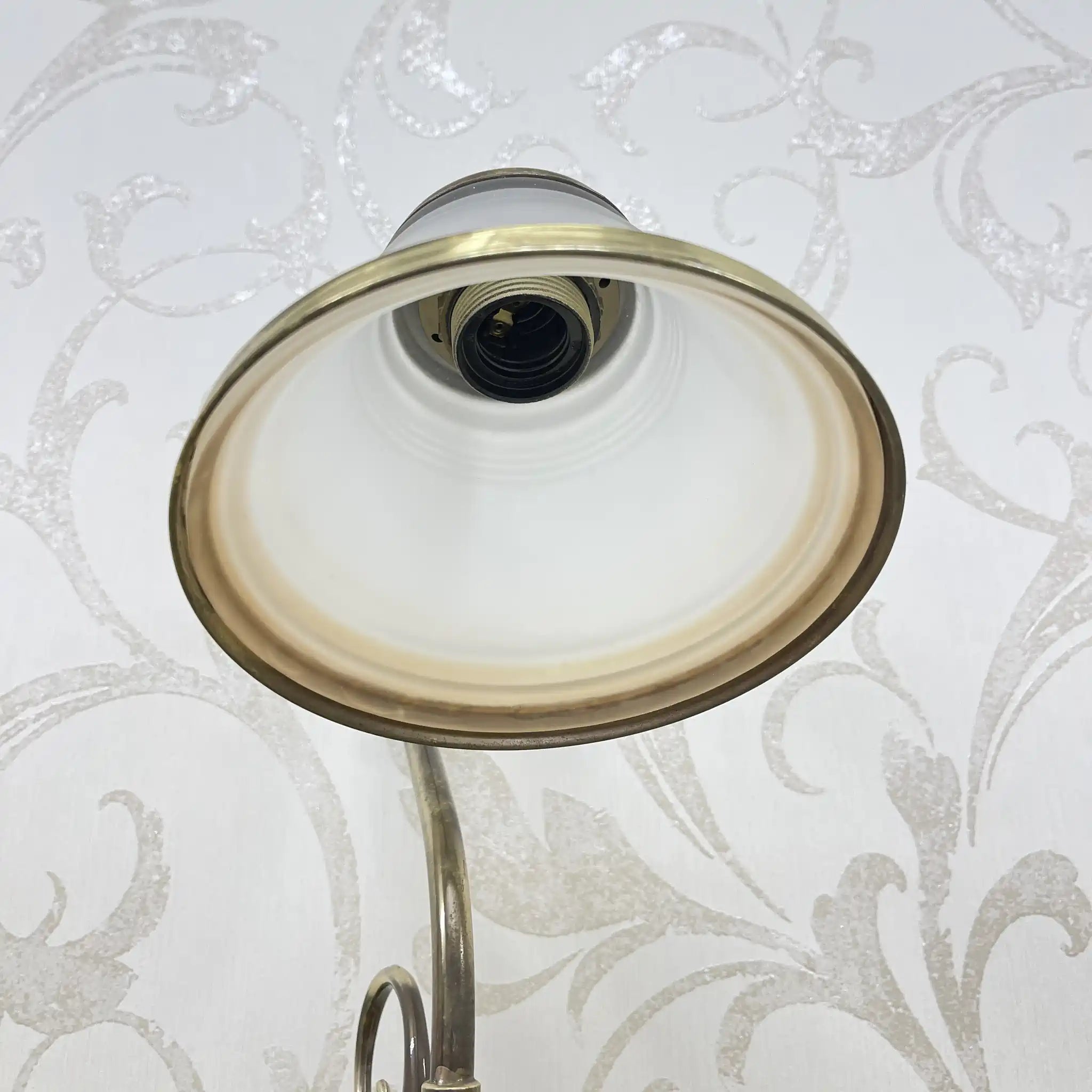 [Vintage] Table lamp / Estimated late 20C / Glass / Europe