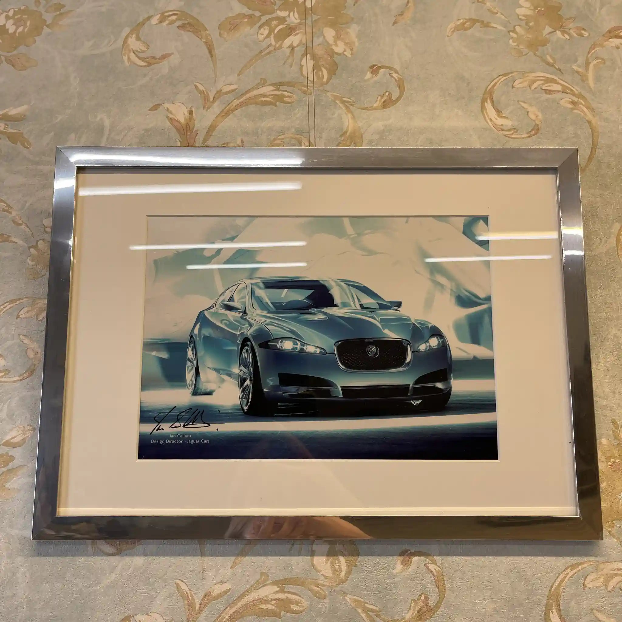【アート/装飾品】 デザイン画 / 「ジャガーXF」 / イギリス直輸入