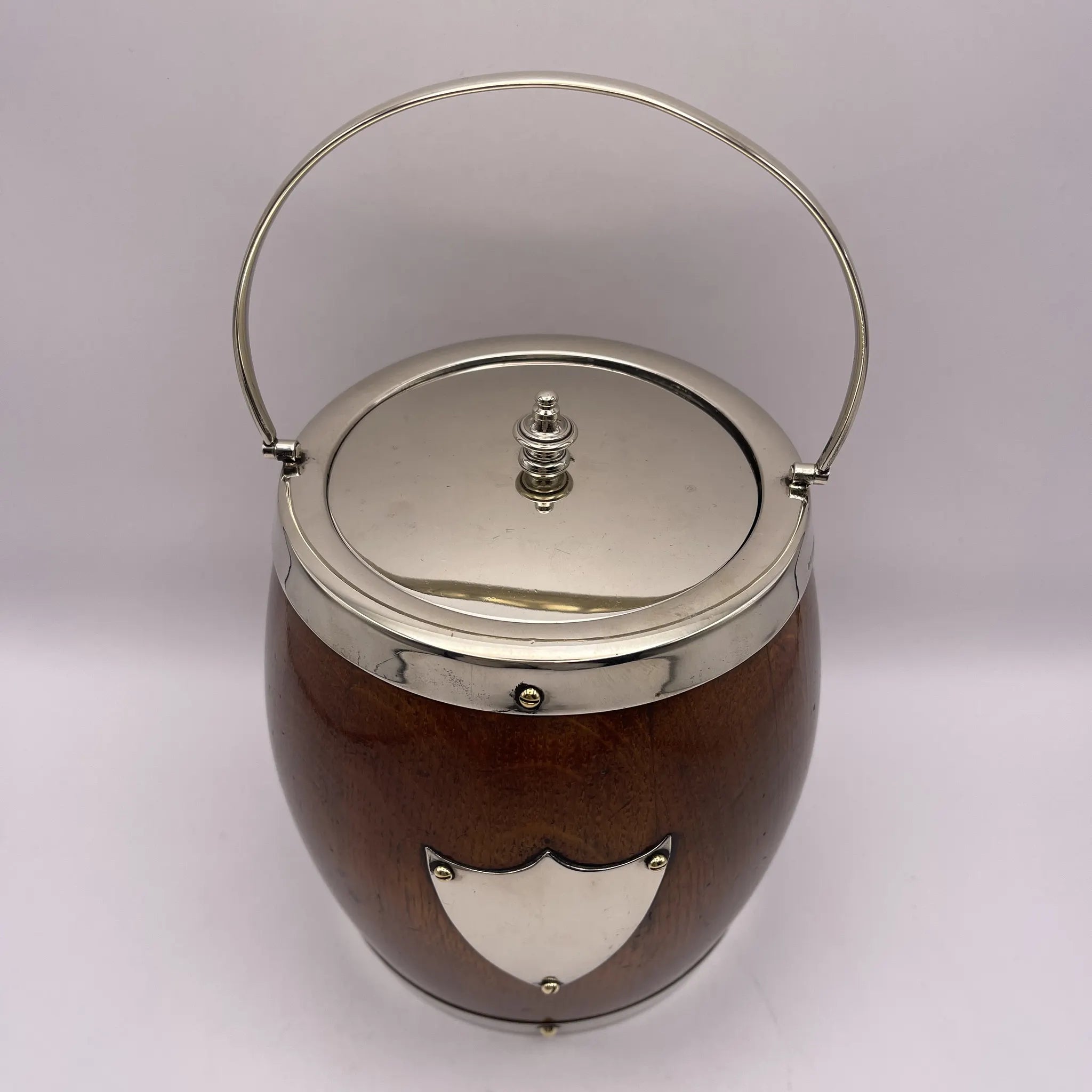 【ビンテージ】 アイスバケツ / オーク / イギリス / ミッドセンチュリー・モダン