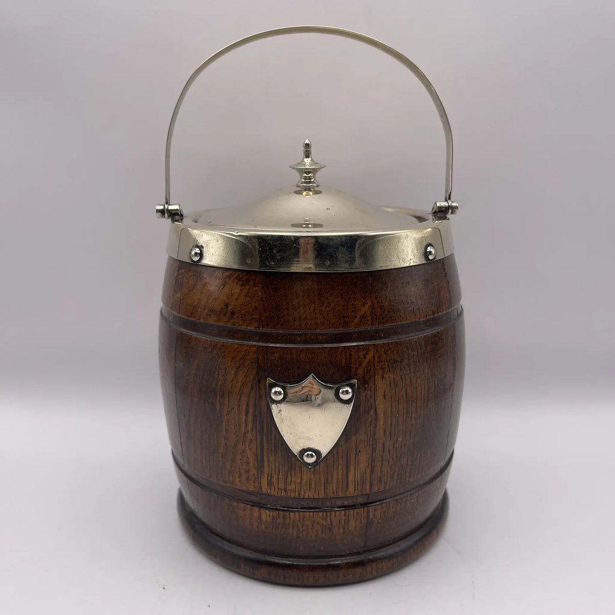 冰桶/ 1900 - 1930年代左右/橡木/英国/中世纪现代，桶形结构，冰桶，桶设计/[复古]