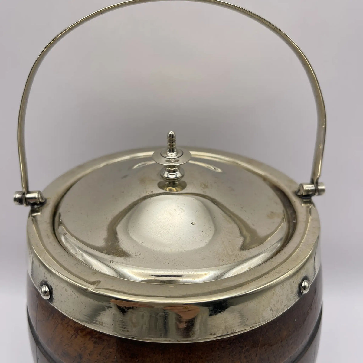 冰桶/ 1900 - 1930年代左右/橡木/英国/中世纪现代，桶形结构，冰桶，桶设计/[复古]