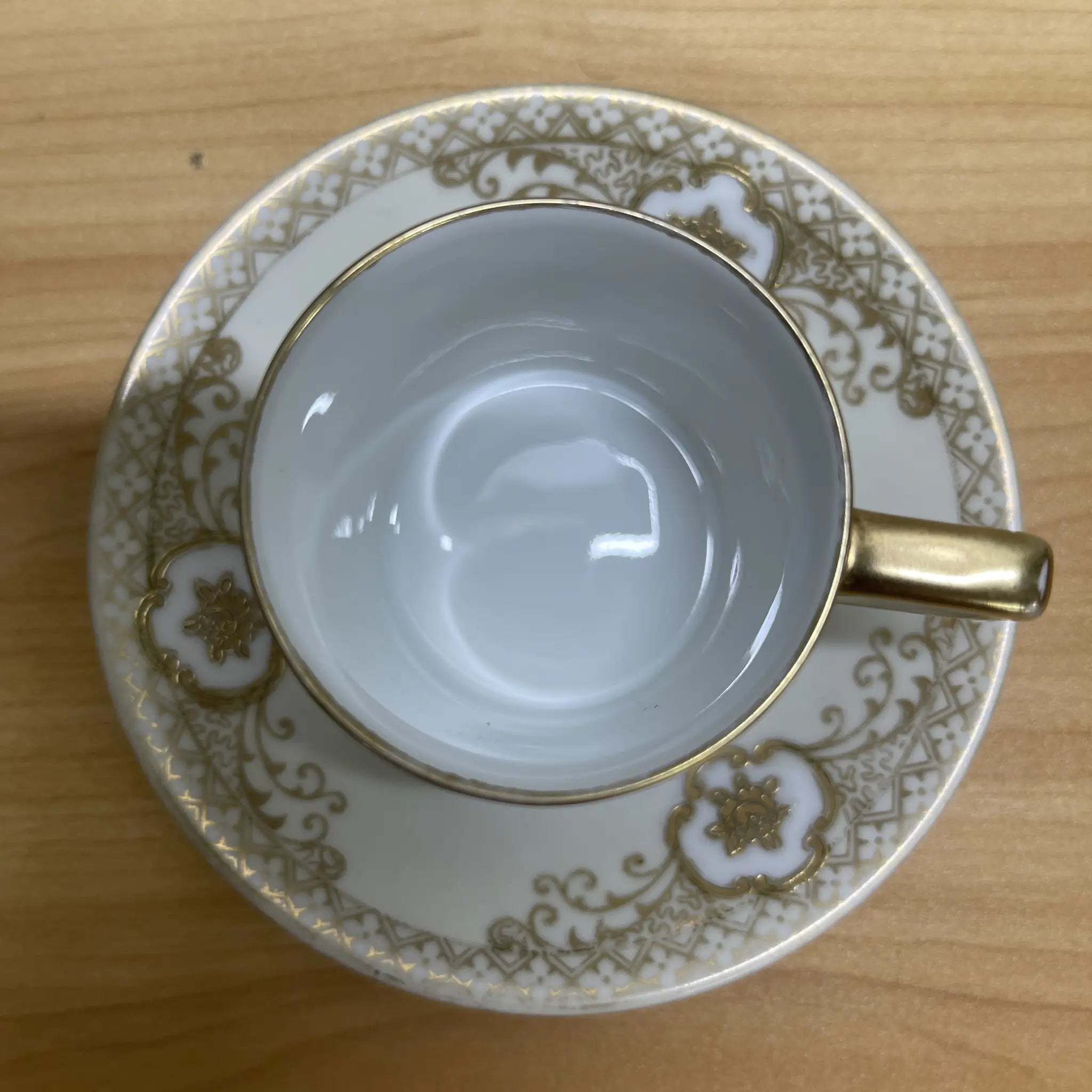 [Vintage] Demitasse cup & saucer 2P