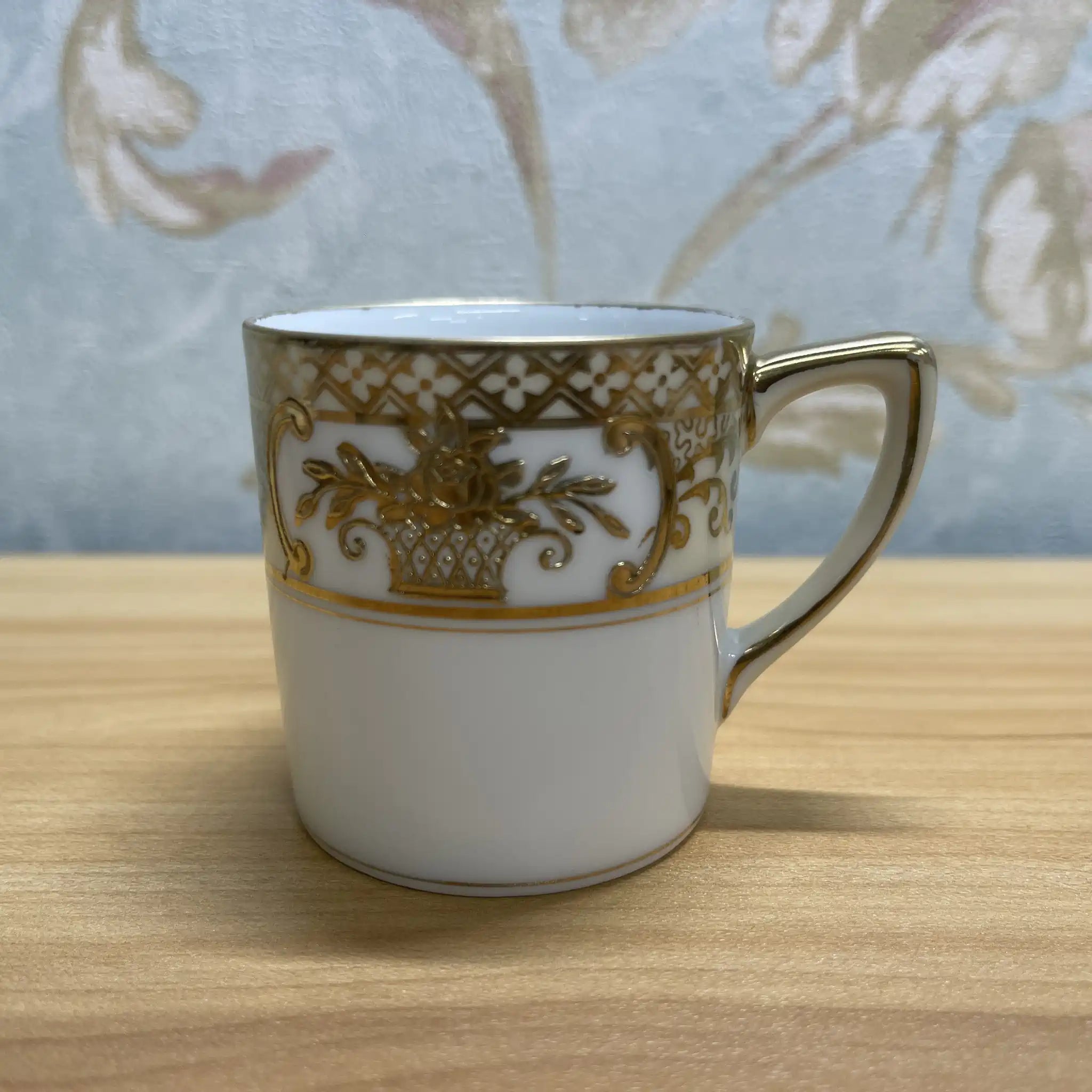 [Vintage] Demitasse cup & saucer 2P