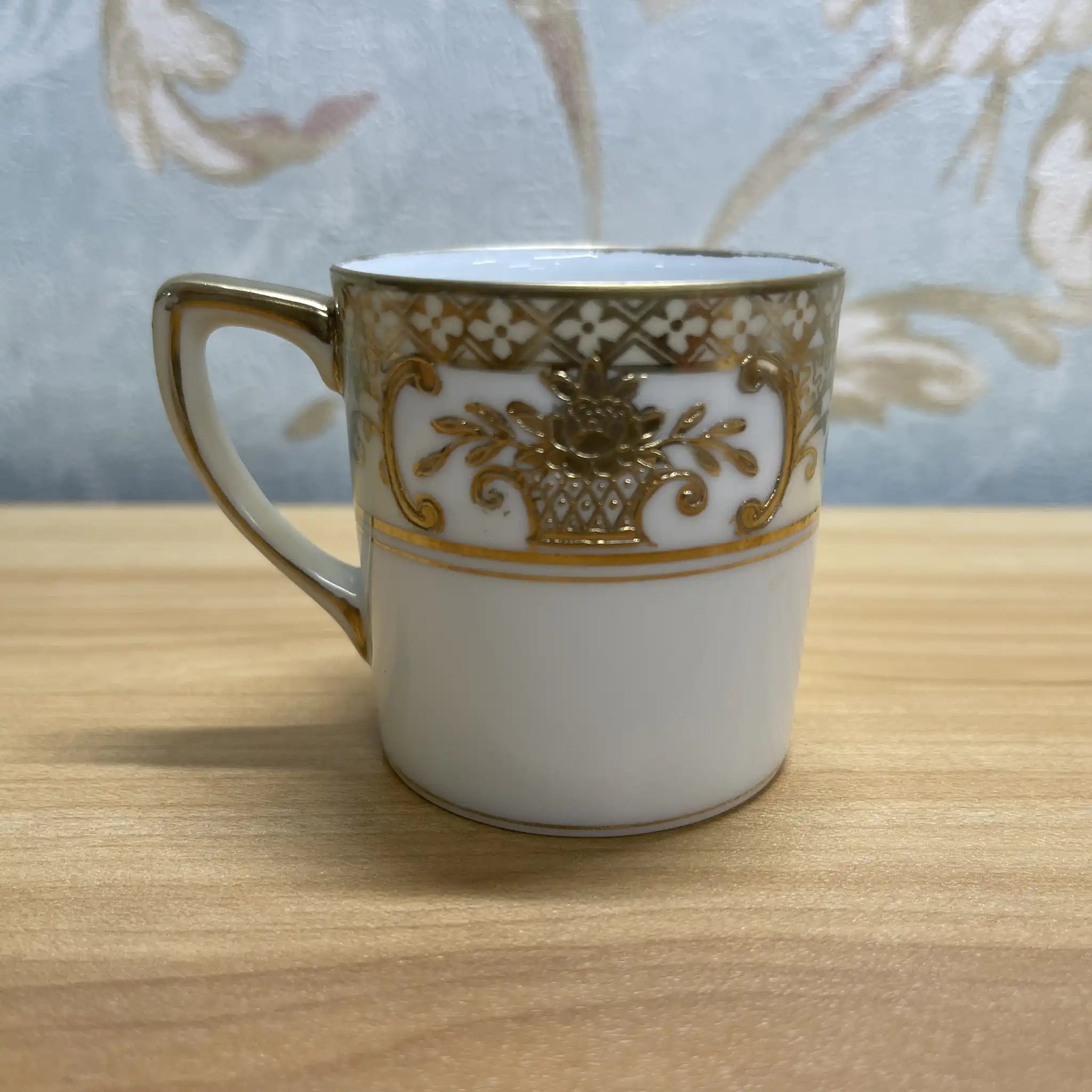 [Vintage] Demitasse cup & saucer 2P