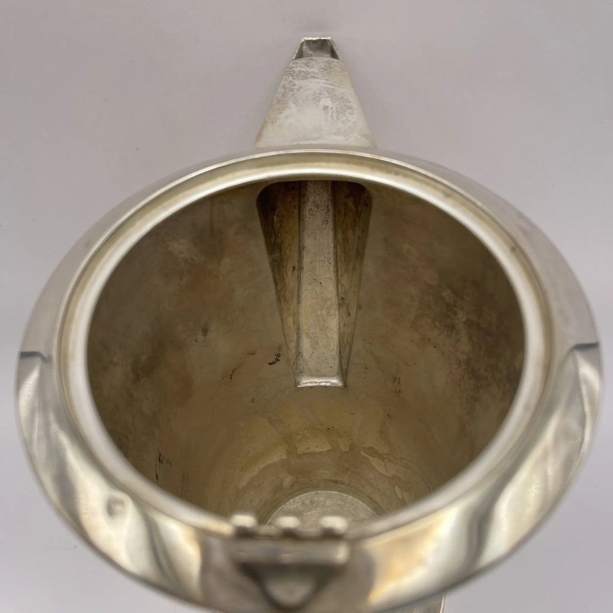 KAVIN / Coffee pot / Art Deco style / 1920s-1940s / Silver plate (silver plated) / England / Art Deco form, heat-resistant resin handle / [Vintage]