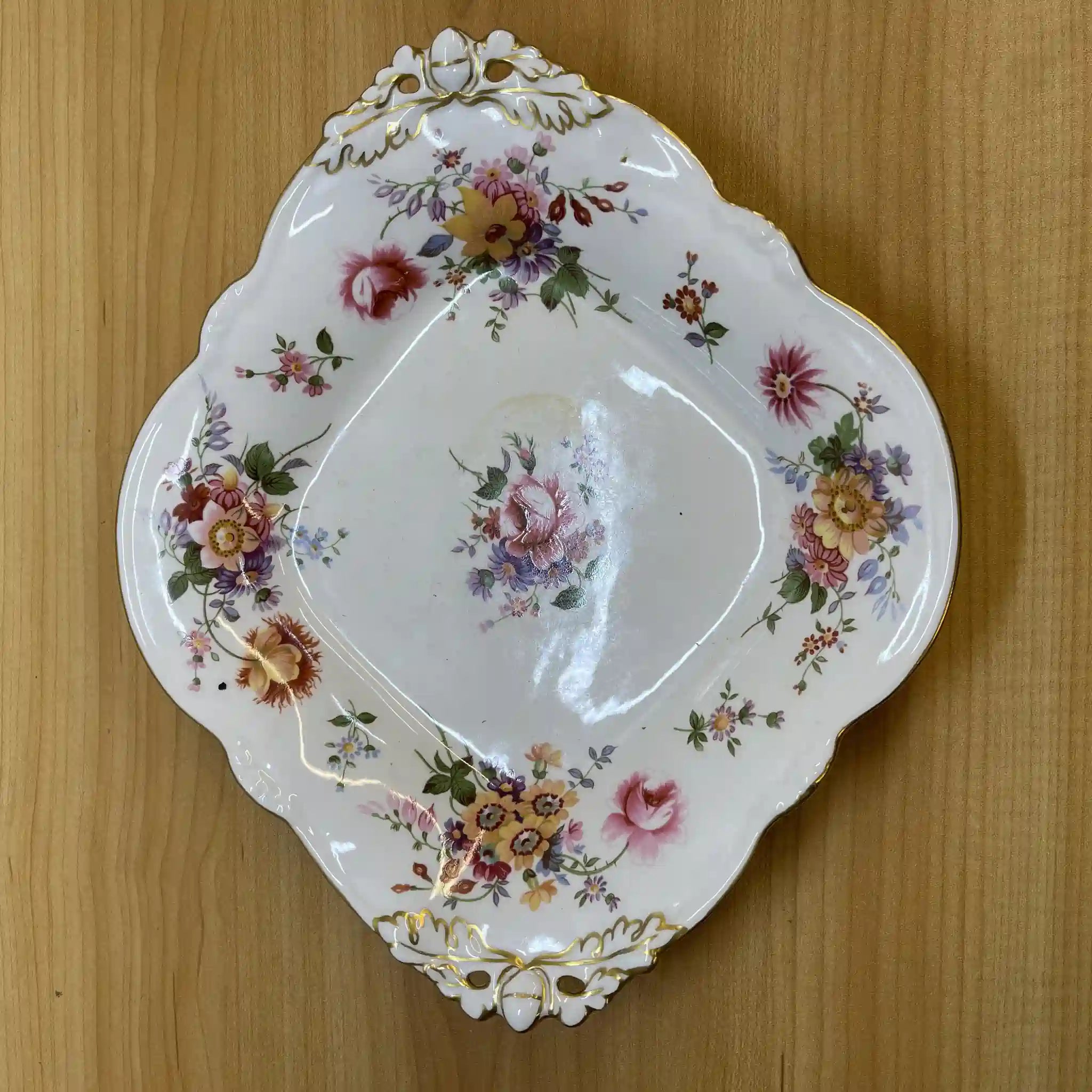 [Vintage] Dish with legs