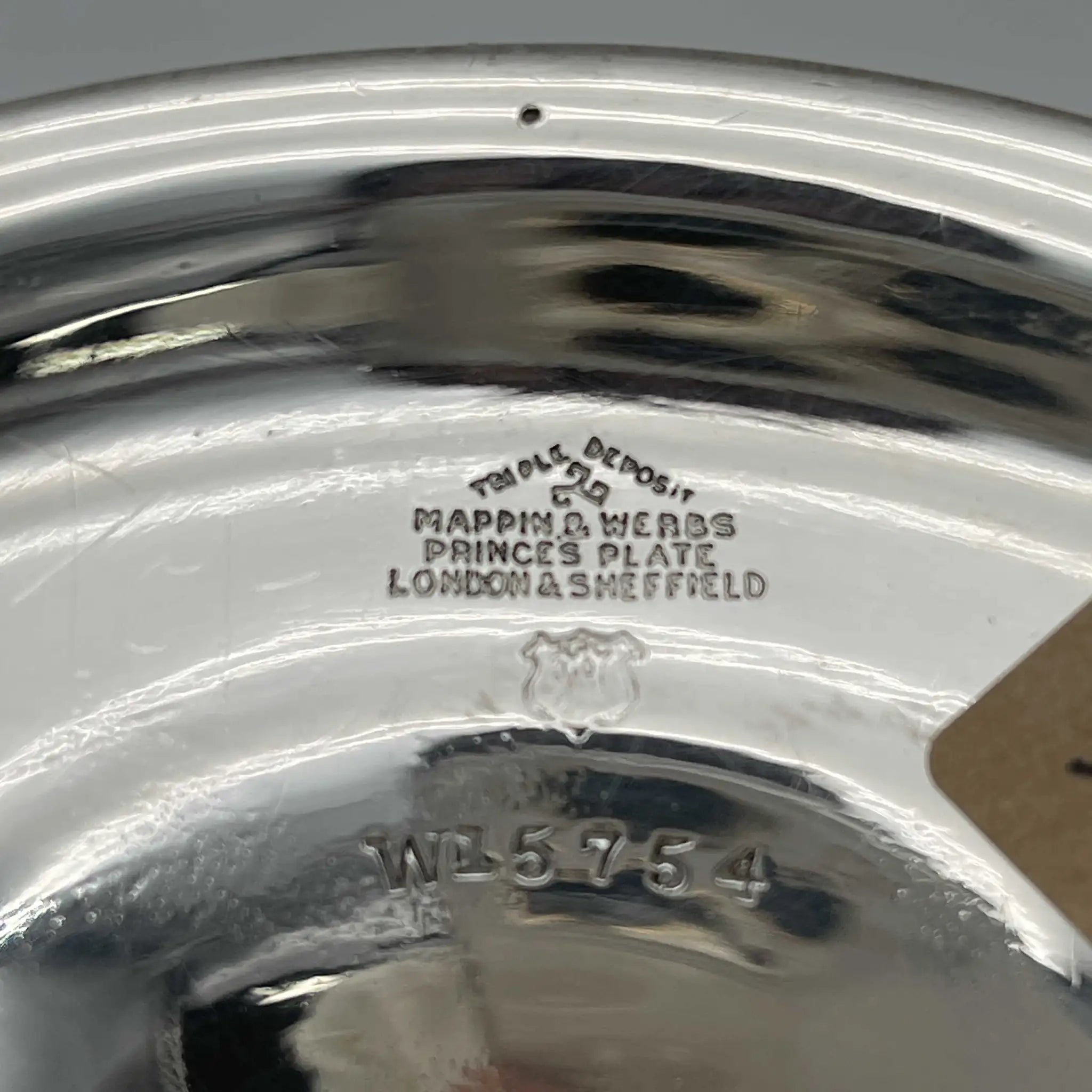 【复古】饯/ mappin&webb (mappin&webb) / 1910-1920年代（估计）/银板（镀银）/英国/镂空，边缘装饰，带脚