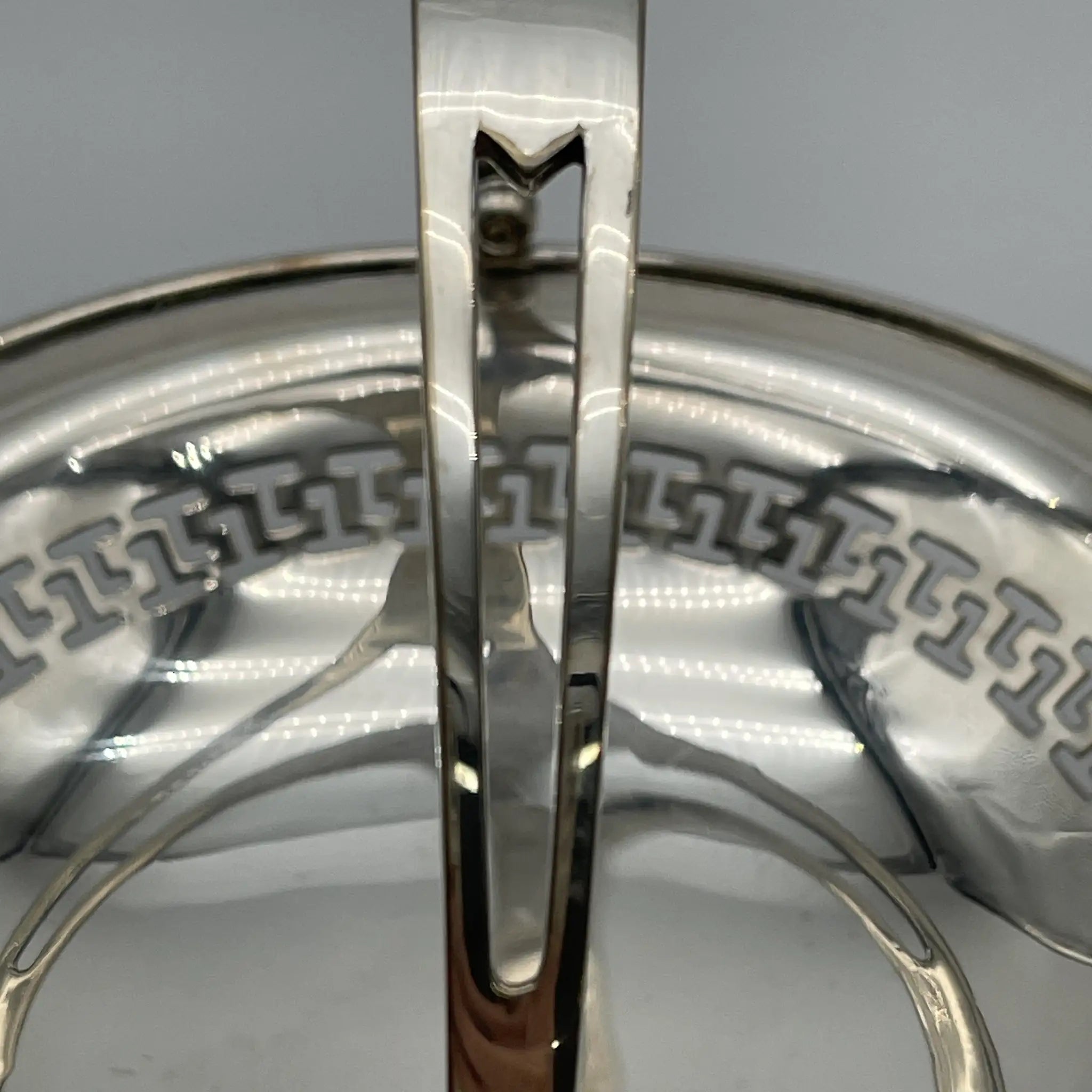 Vintage Compote / Estimated 1920s-1950s / Silver-plated / England / Openwork, Swing Handle, with Legs