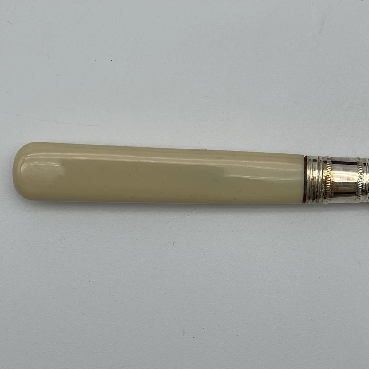 Harrison Fisher & Co（哈里森费舍尔）/餐具套装/ 1900年~ 1920年左右/银板（镀银）/英国/ 象牙色手柄，蚀刻/[复古]