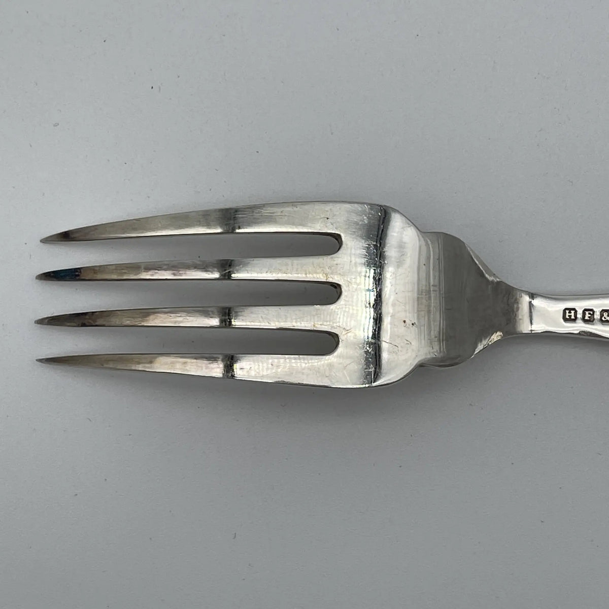 Harrison Fisher & Co（哈里森费舍尔）/餐具套装/ 1900年~ 1920年左右/银板（镀银）/英国/ 象牙色手柄，蚀刻/[复古]