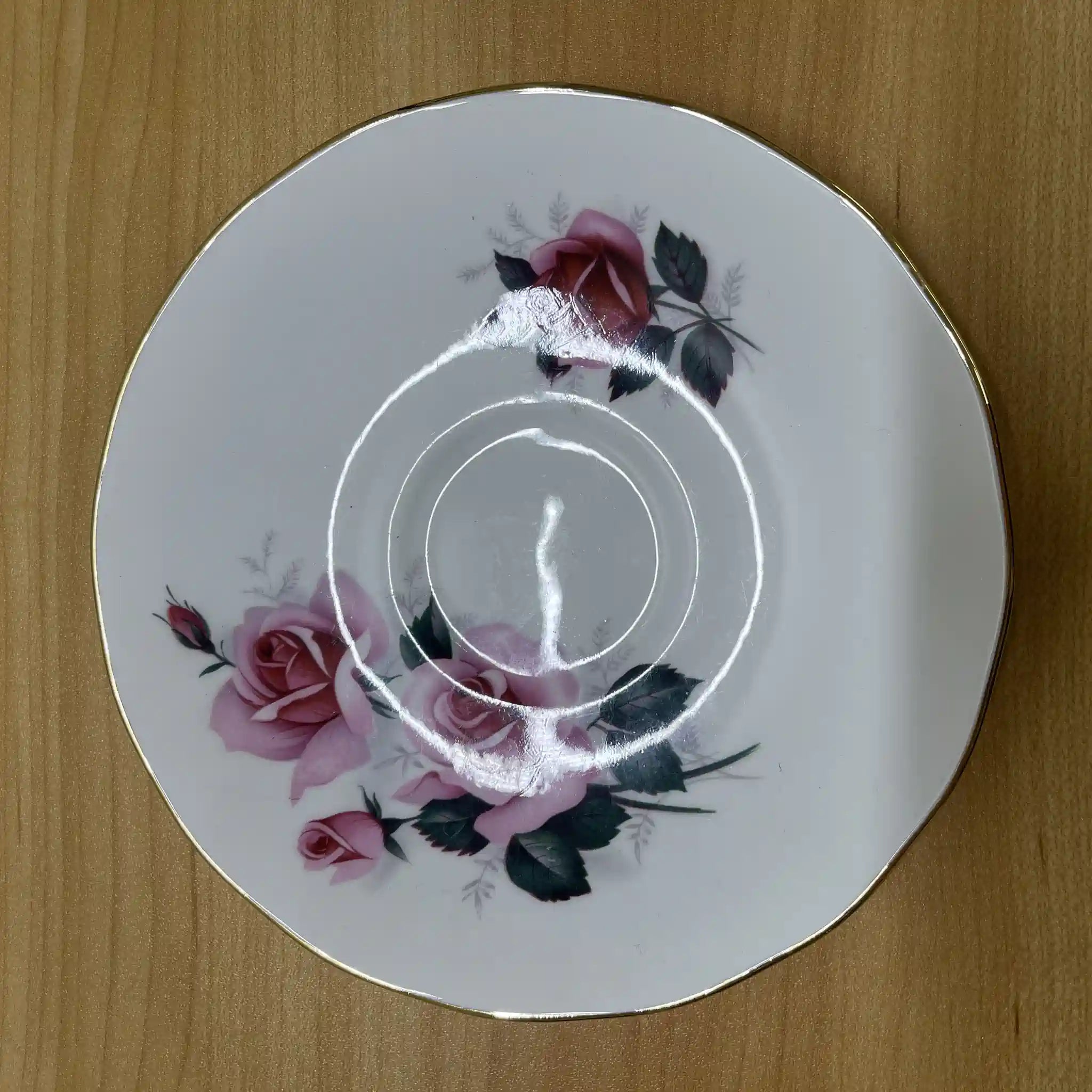 [Vintage] Trio (C&S + dessert plate) 2P