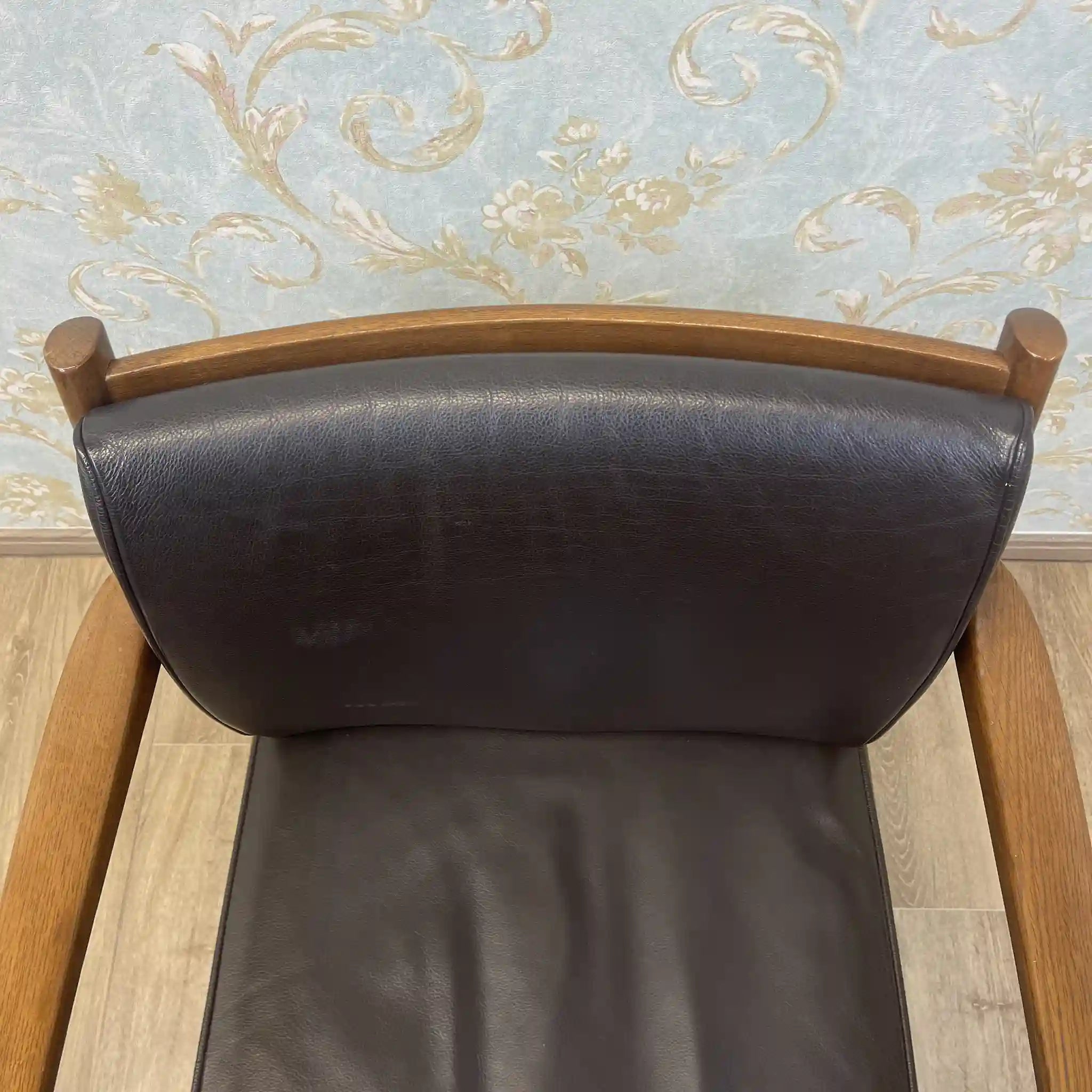 【リユース】 ダイニングセット / 日進木工 / PARAS / 1960年代以降 / オーク / 日本 / 曲木技術,シームレスデザイン,本革仕様