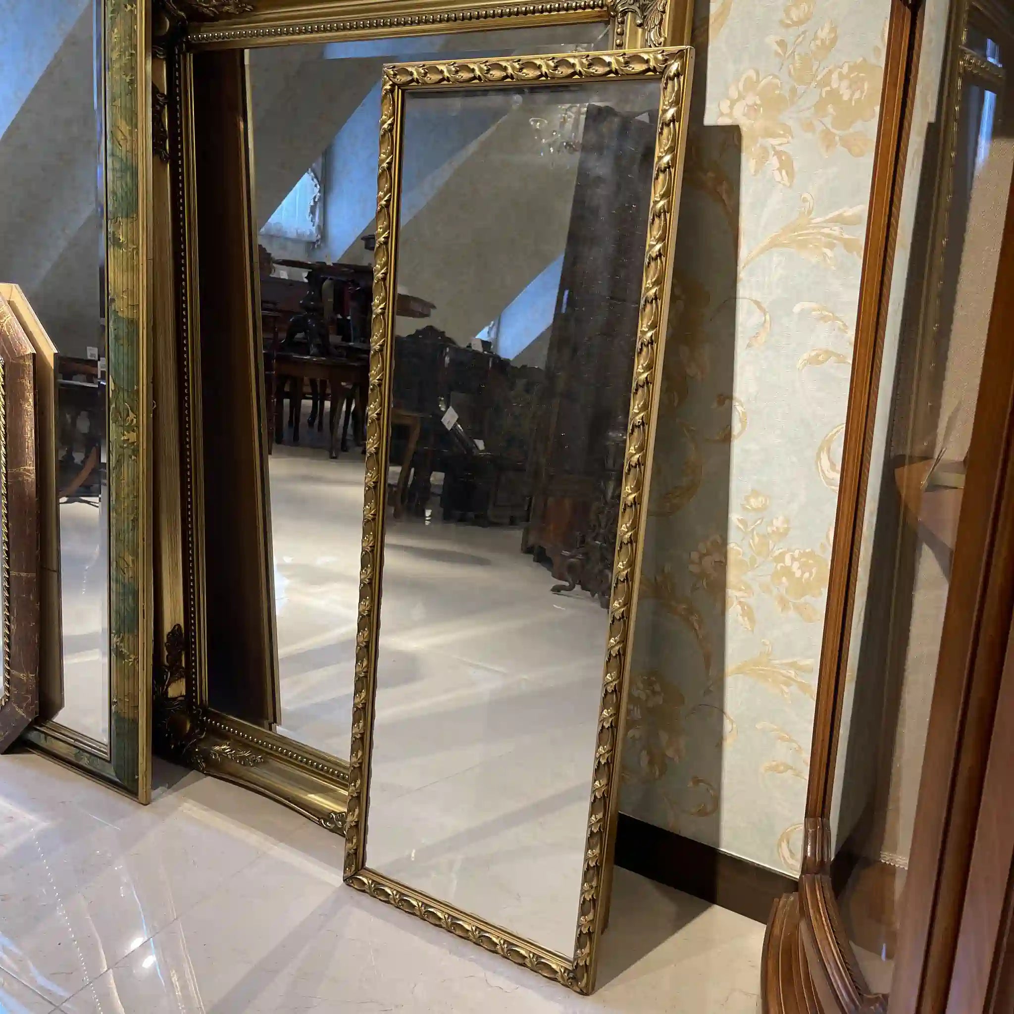 【アンティーク】 ウォールミラー / イギリス直輸入