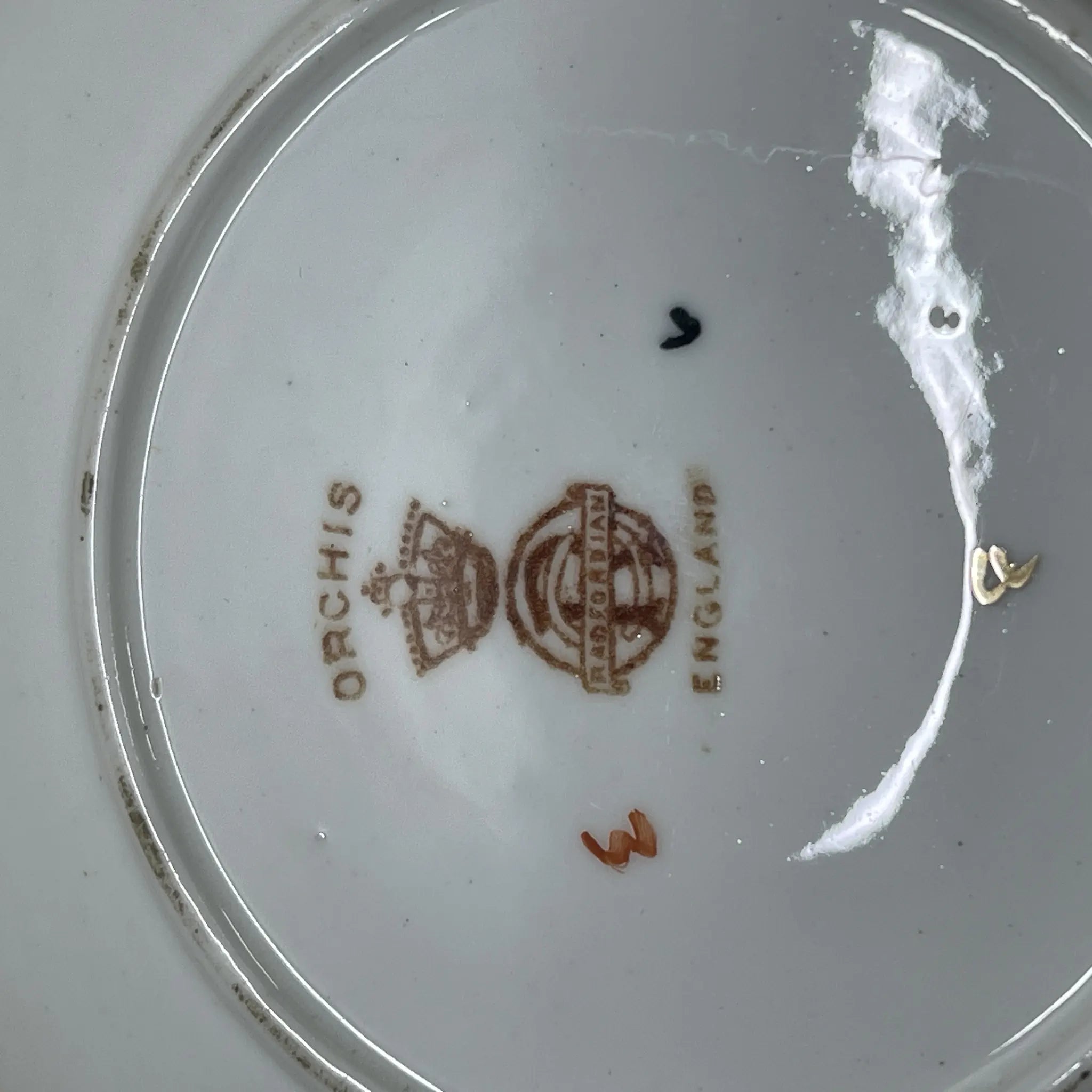 [Antique] Trio (C&S+dessert plate) 2P