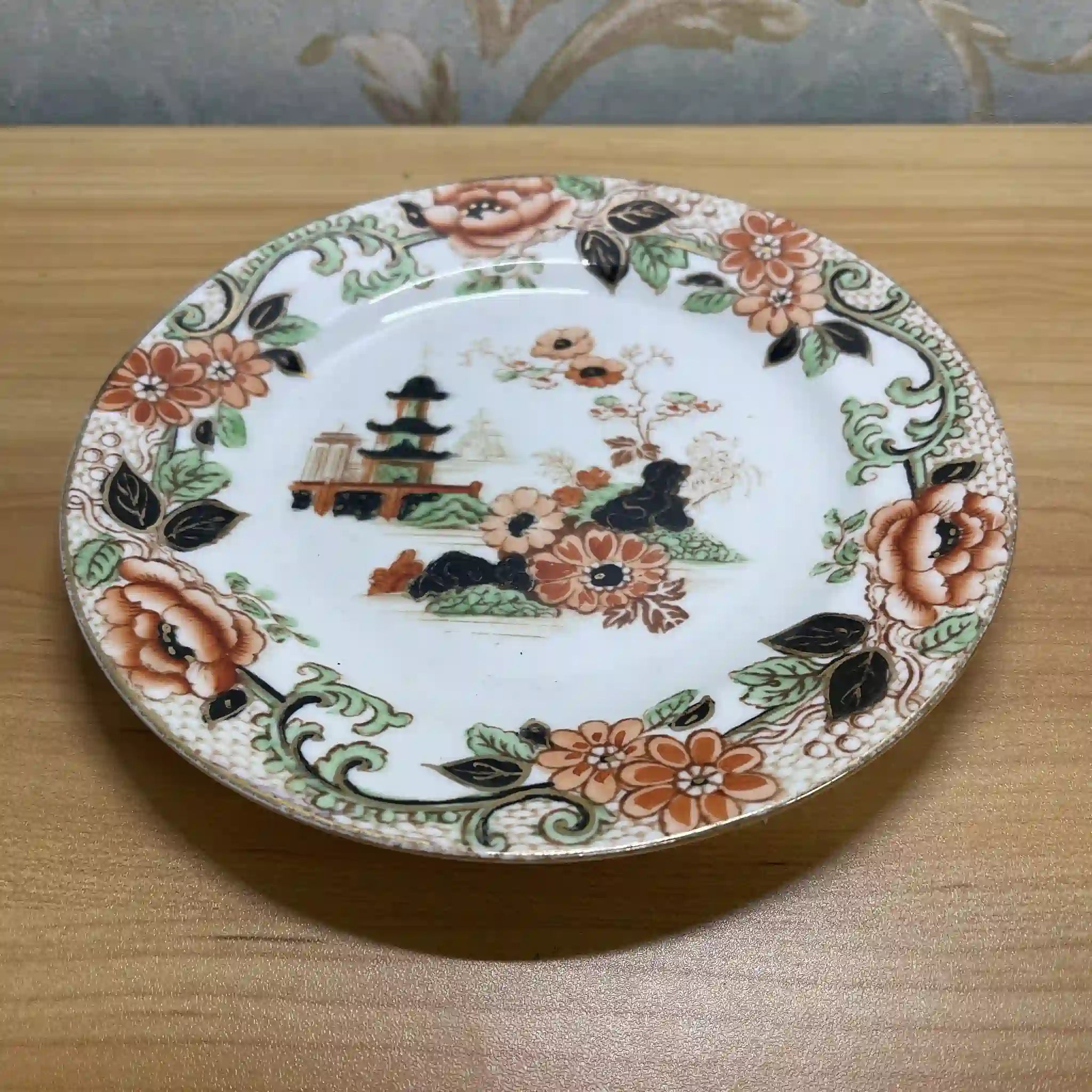 [Antique] Trio (C&S+dessert plate) 2P