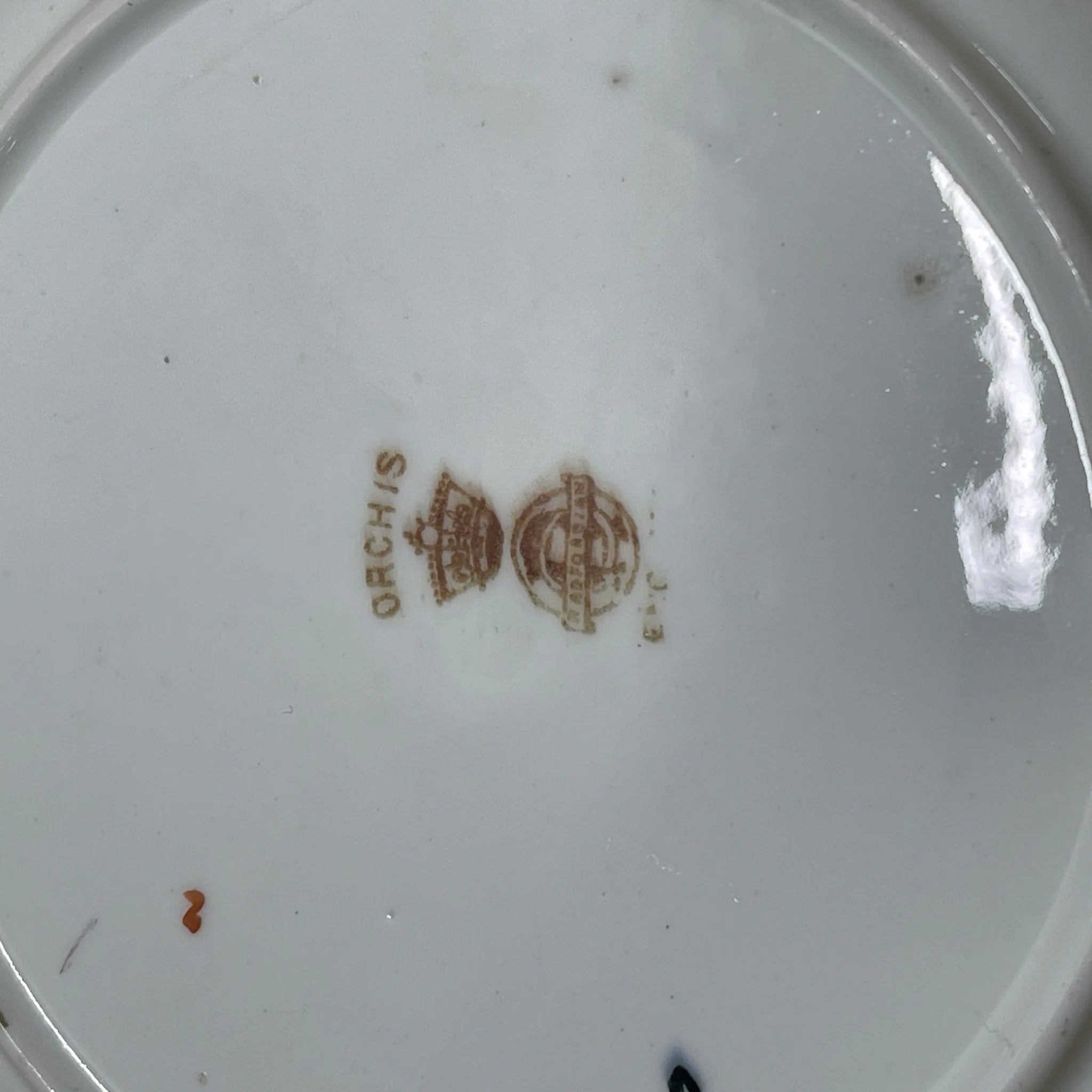 [Antique] Trio (C&S+dessert plate) 2P
