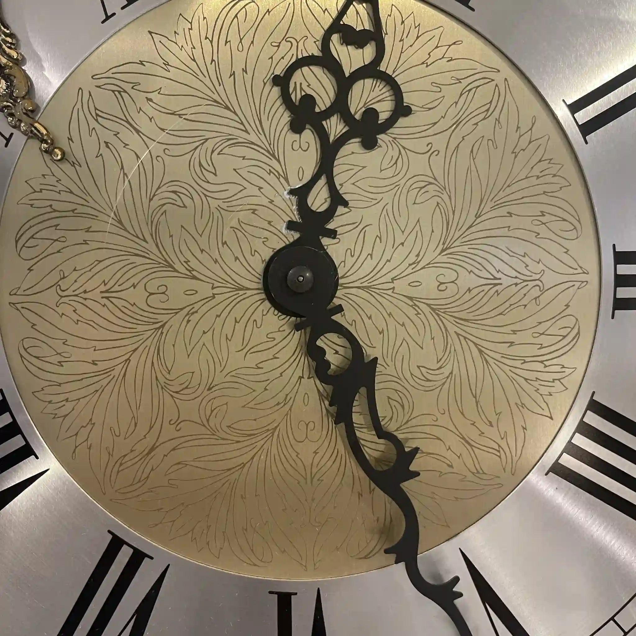 Vintage Hall Clock / Hermle / Late 20th Century (Estimated) / Ash / Germany