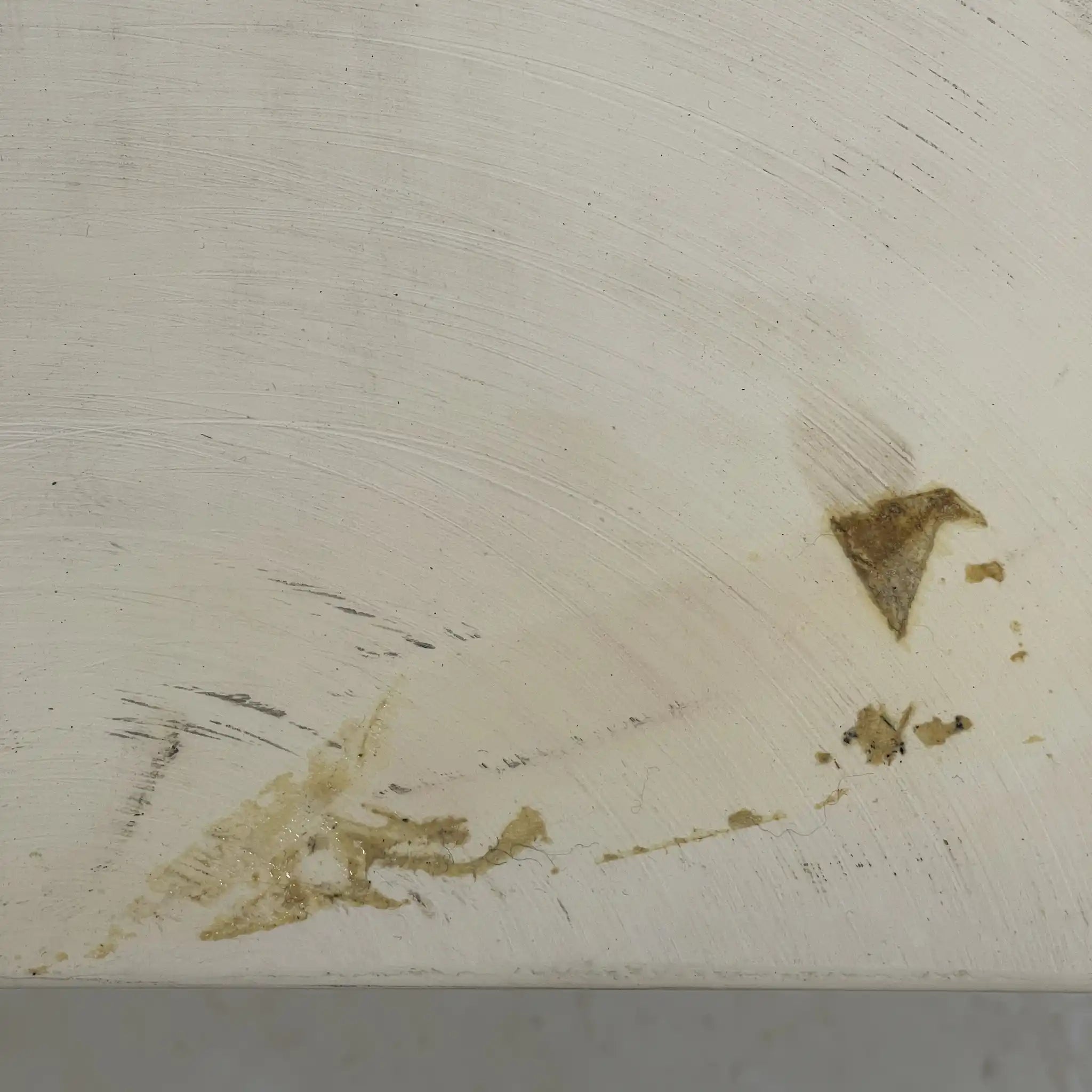 [Vintage] Flower stand / Prof. BESSI / 20th century / Stone light / Italy / Marble powder composite, acanthus relief