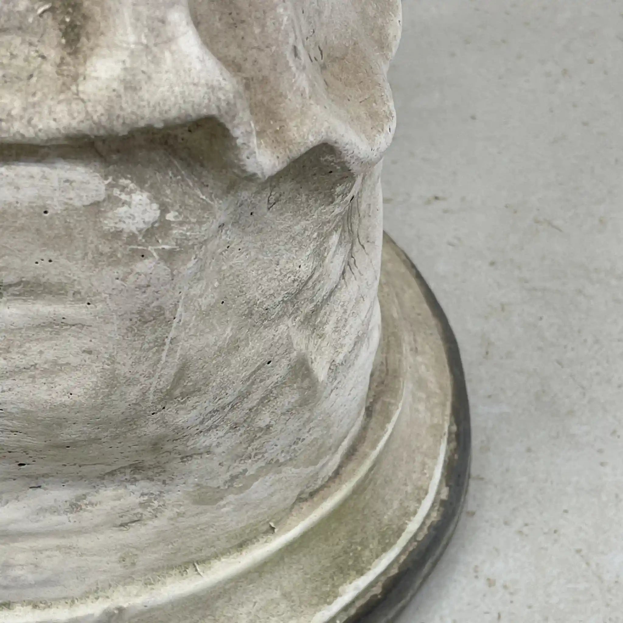 【ビンテージ】 クラシック・ガーデン・スタチュー（西洋石像） / イタリア / レコンスティテュートストーン,古典主義造形,全周彫刻