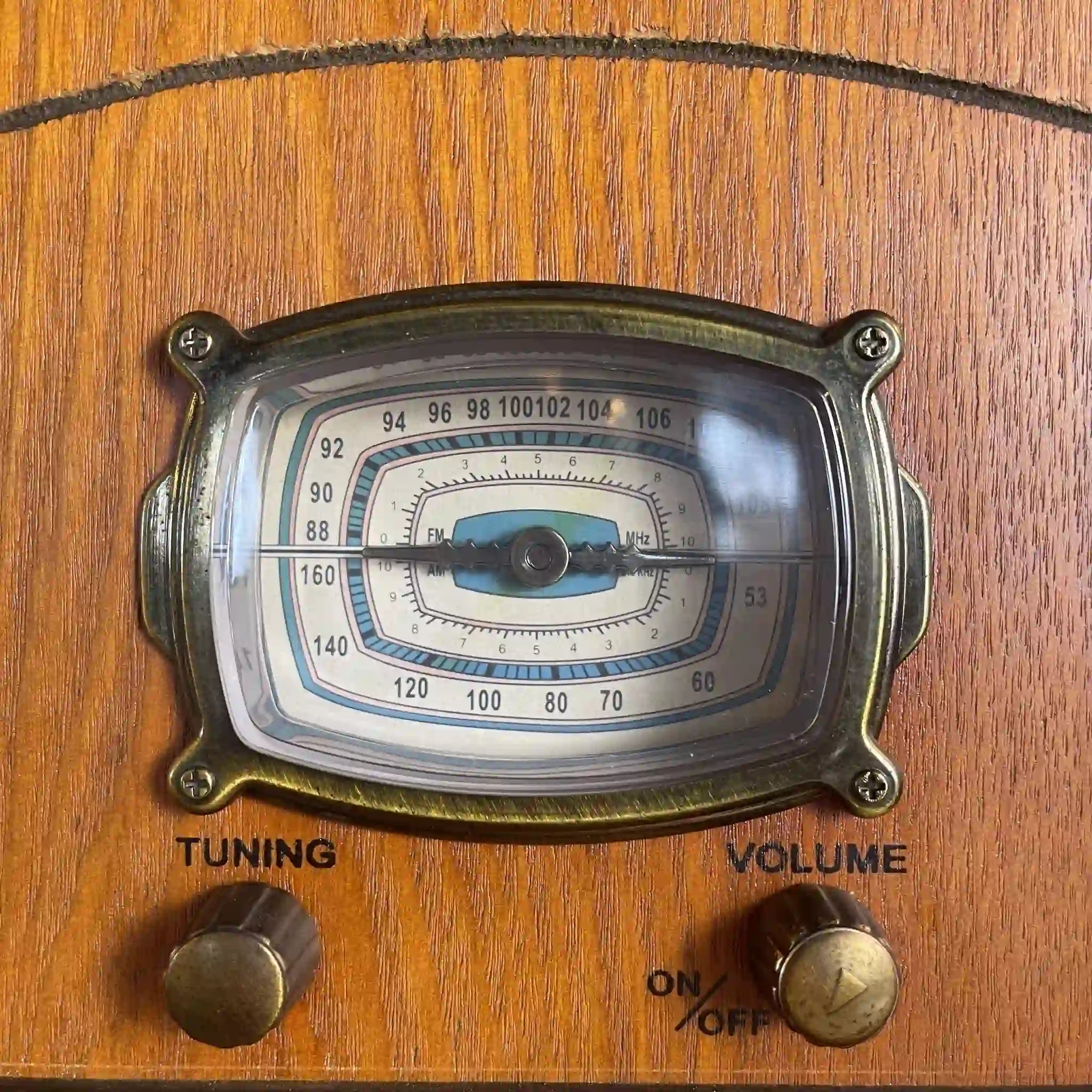 [Reused] All-in-one wooden stereo system / Czech / Records, CDs, Cassettes, Radio