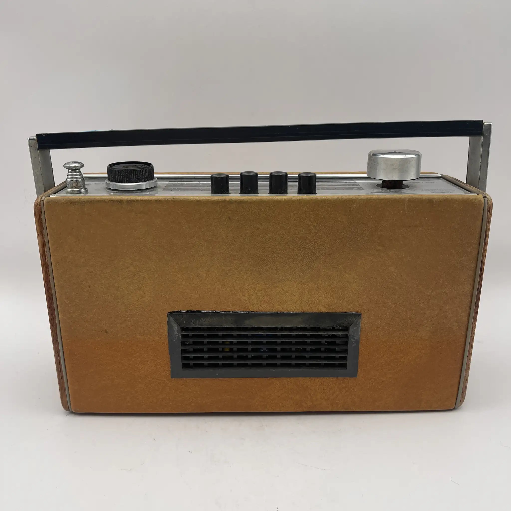 [Vintage] Portable radio / Robert's Radio / RT22 / England / Rotating base, leatherette cabinet