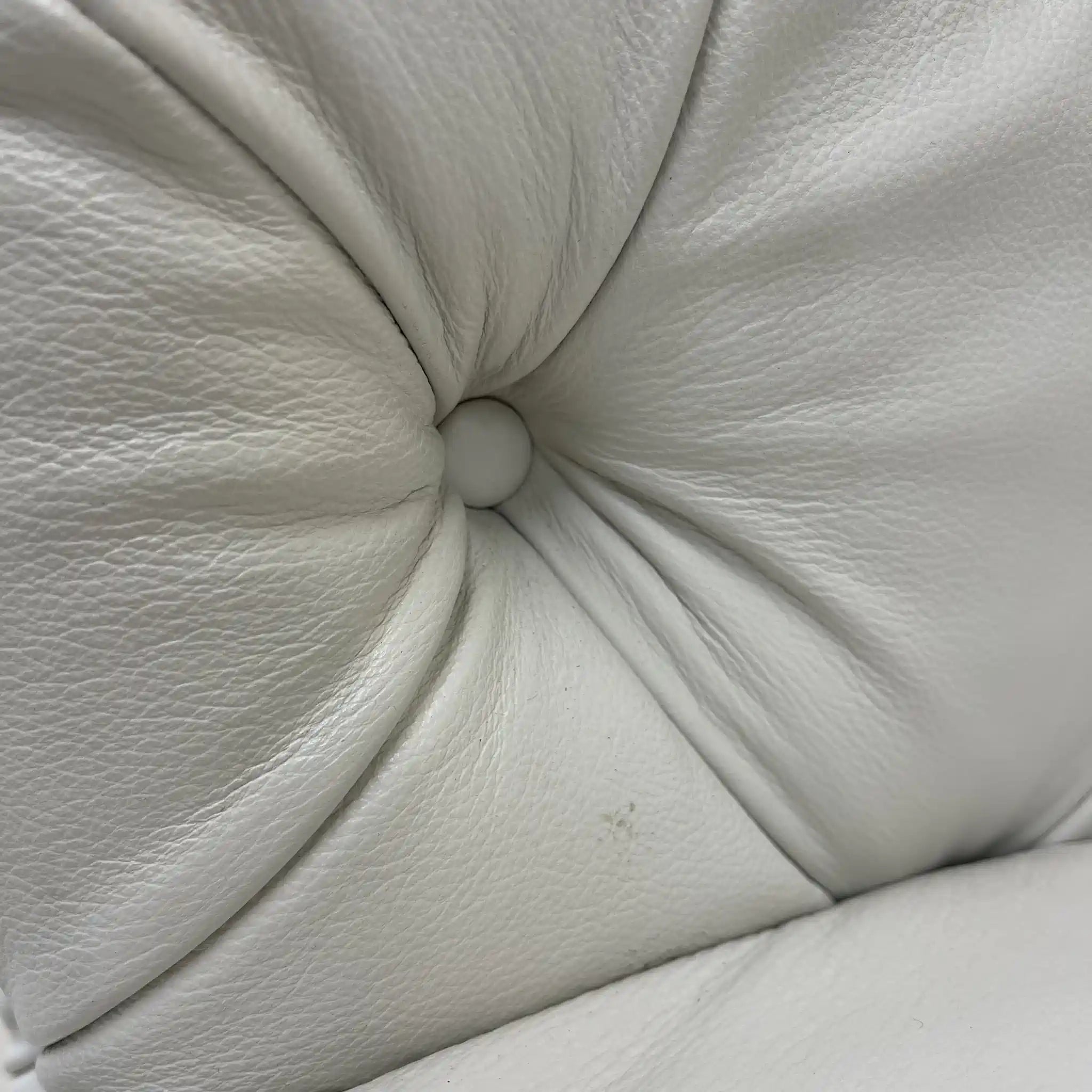 [Vintage] Sofa 2P / CALIA ITALIA / After 1965 / Genuine leather / Italy / Curved silhouette, Italian full leather