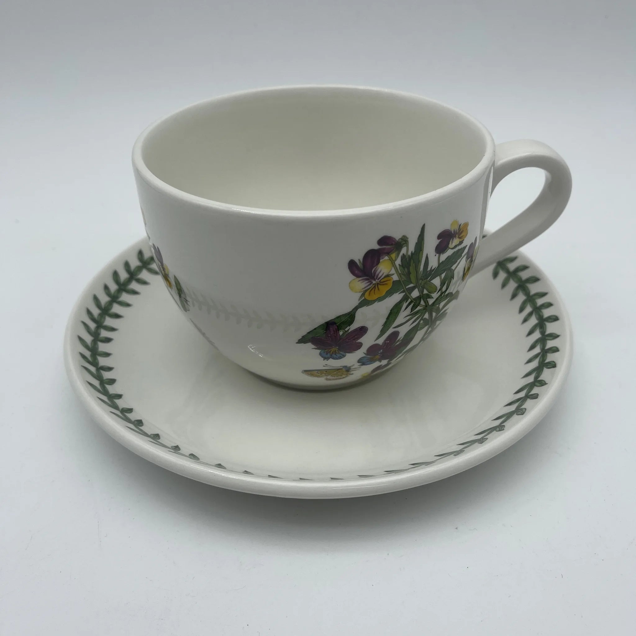 [Vintage] Cup & Saucer / PORTMERION / The Botanic Garden / 1970s- / England