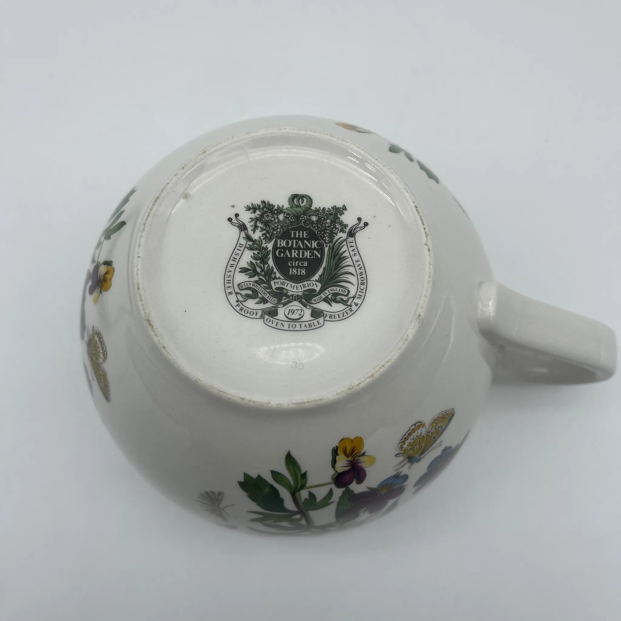 [Vintage] Cup & Saucer / PORTMERION / The Botanic Garden / 1970s- / England