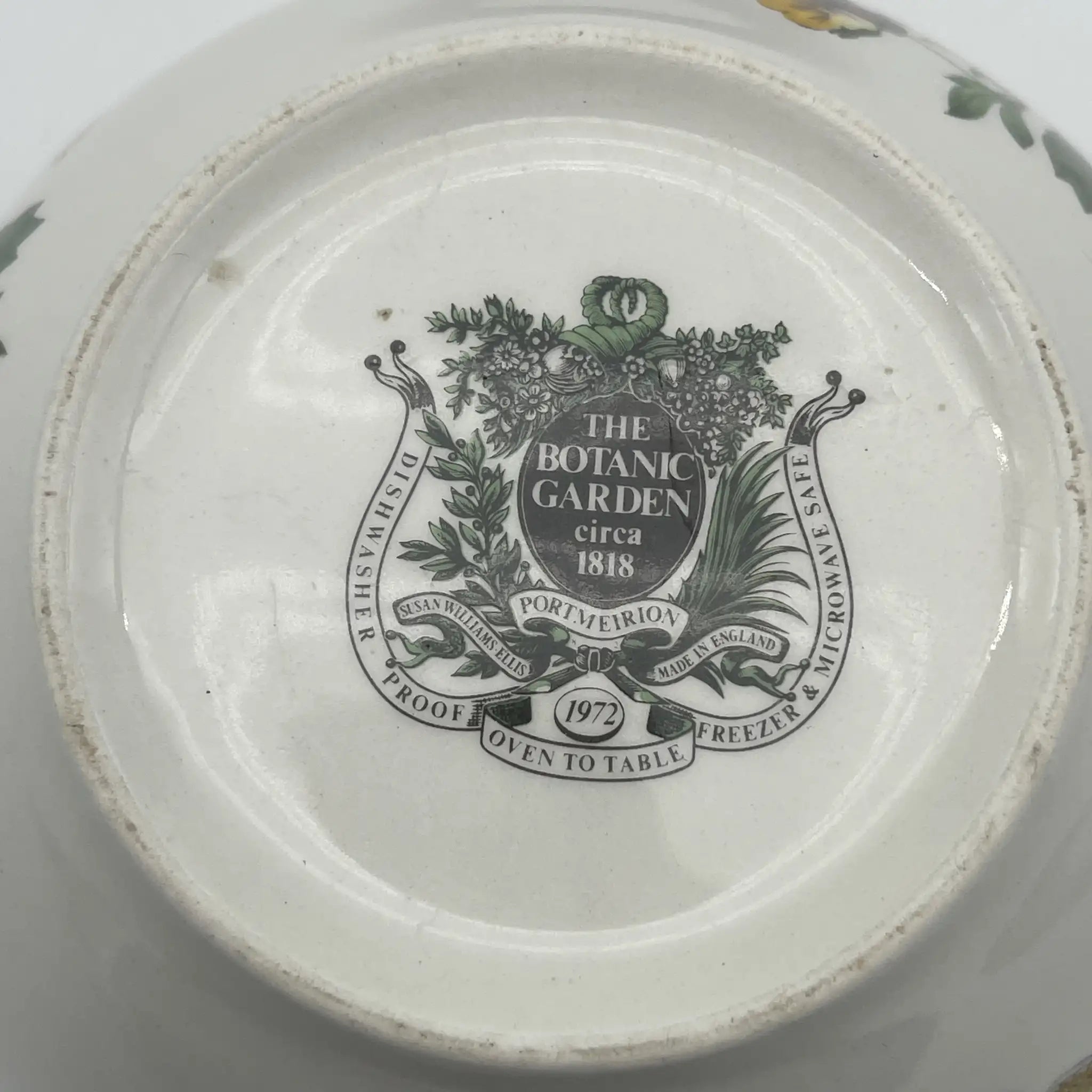 [Vintage] Cup & Saucer / PORTMERION / The Botanic Garden / 1970s- / England