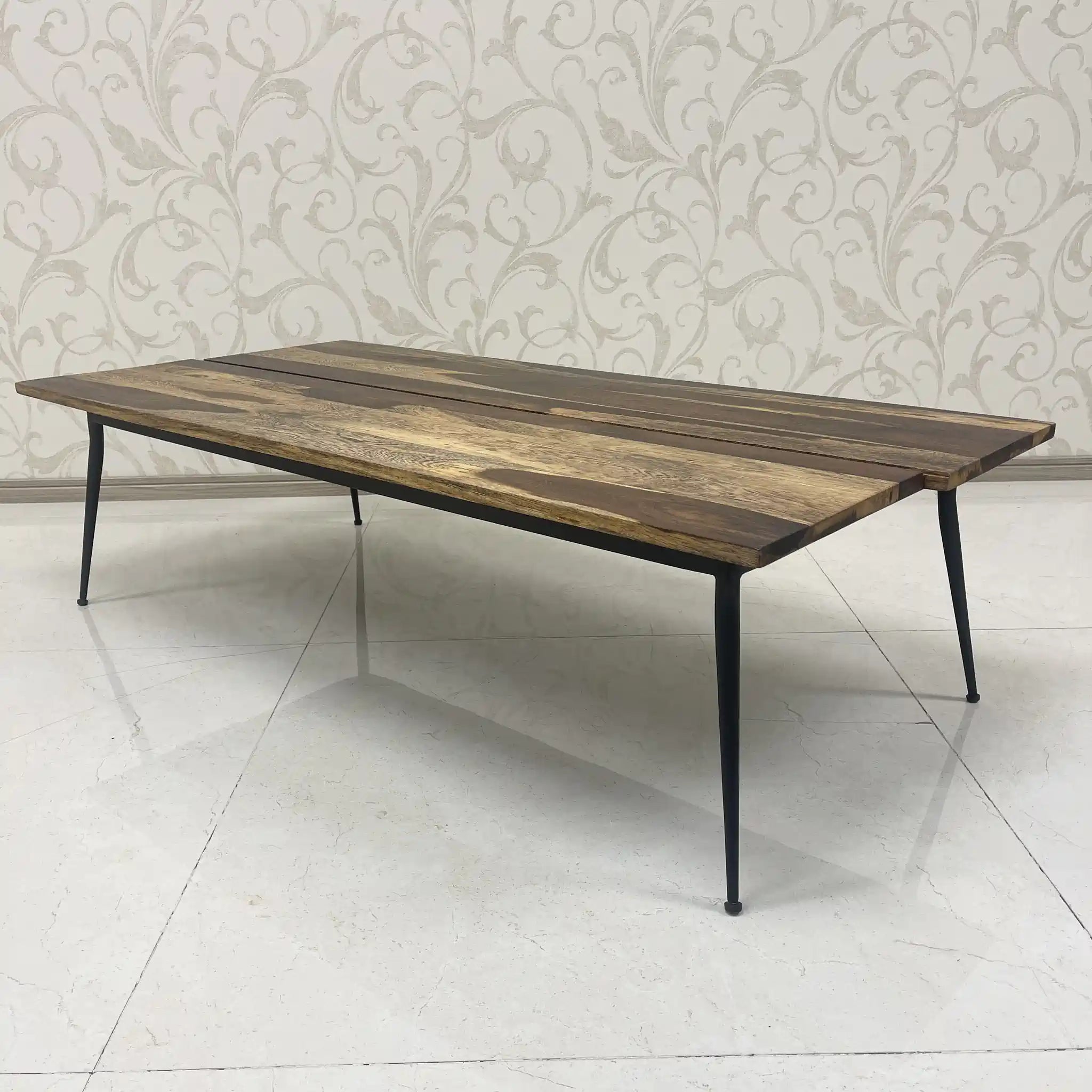 【リユース】 センターテーブル / 野中企画 / AMANDE / 天然木 / テーパードレッグ