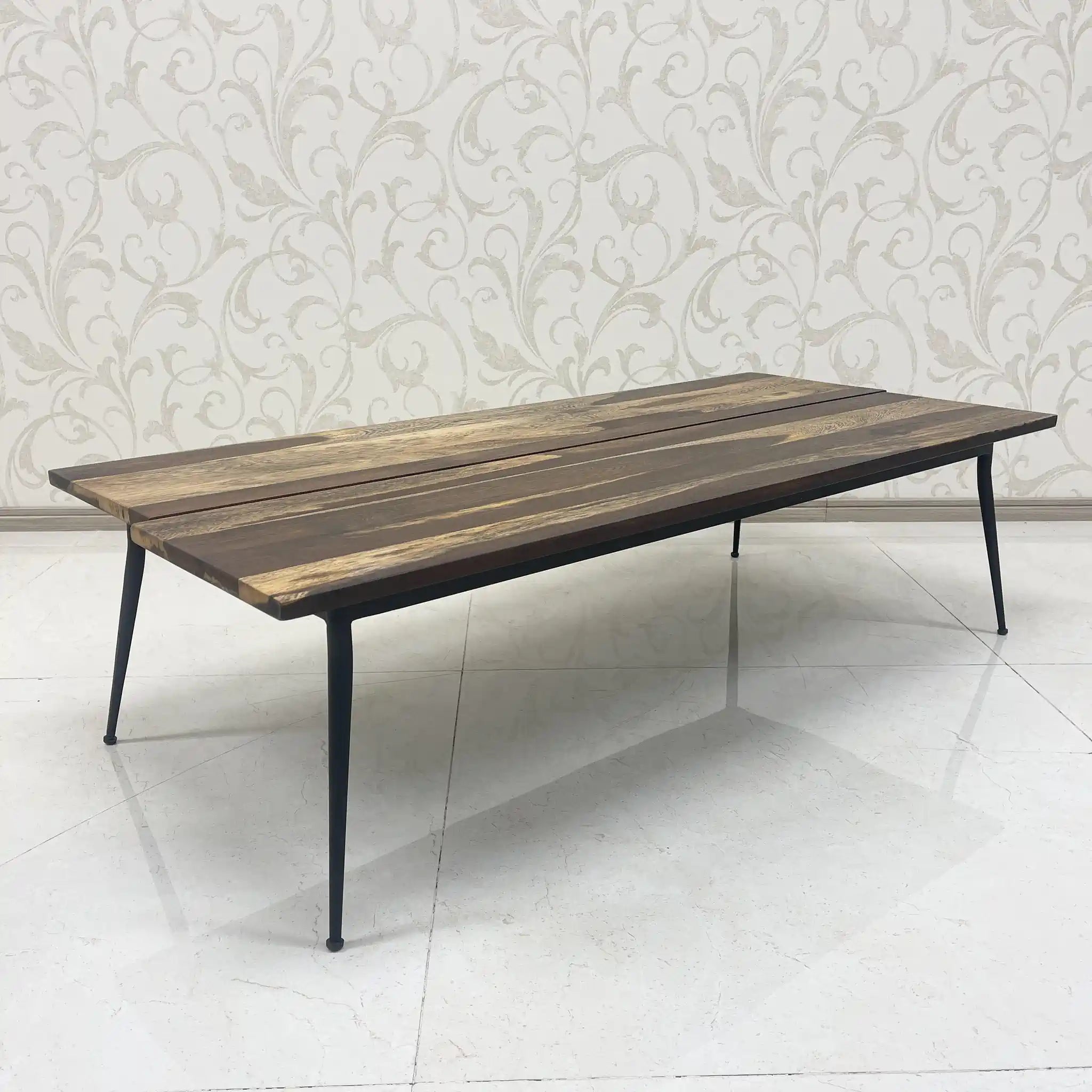 【リユース】 センターテーブル / 野中企画 / AMANDE / 天然木 / テーパードレッグ